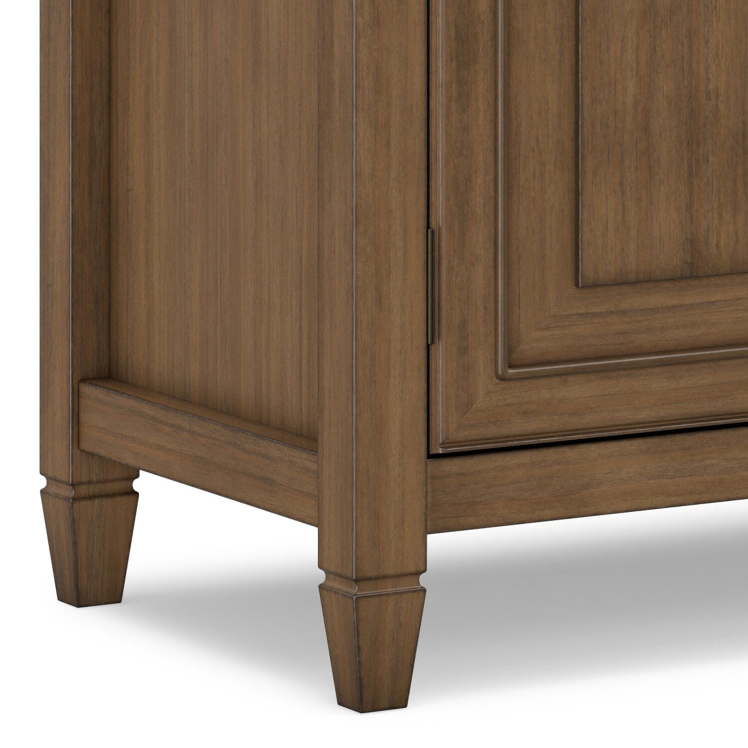 Simpli Home Connaught 66" Accent Cabinet, Rustic Natural Aged Brown, large