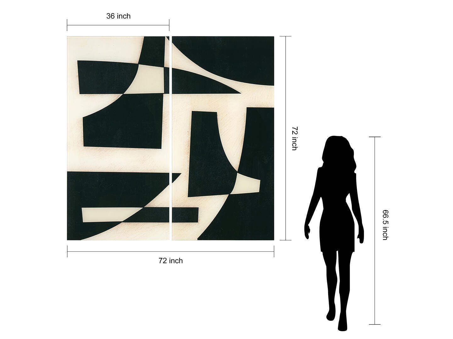 Empire Art Direct Onyx Wall Art 72" x 72", , large