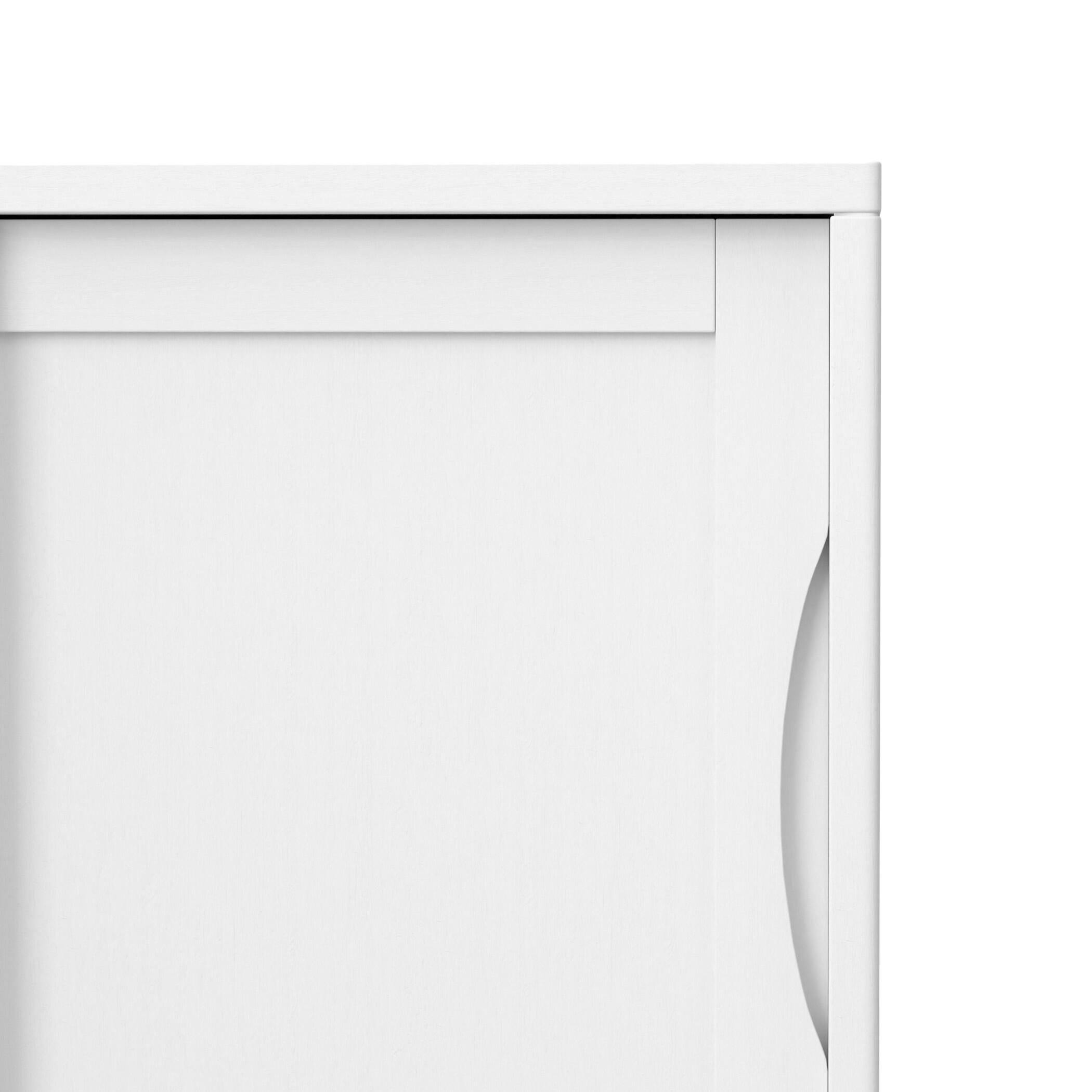 Simpli Home Harper 30" Accent Cabinet, White, large