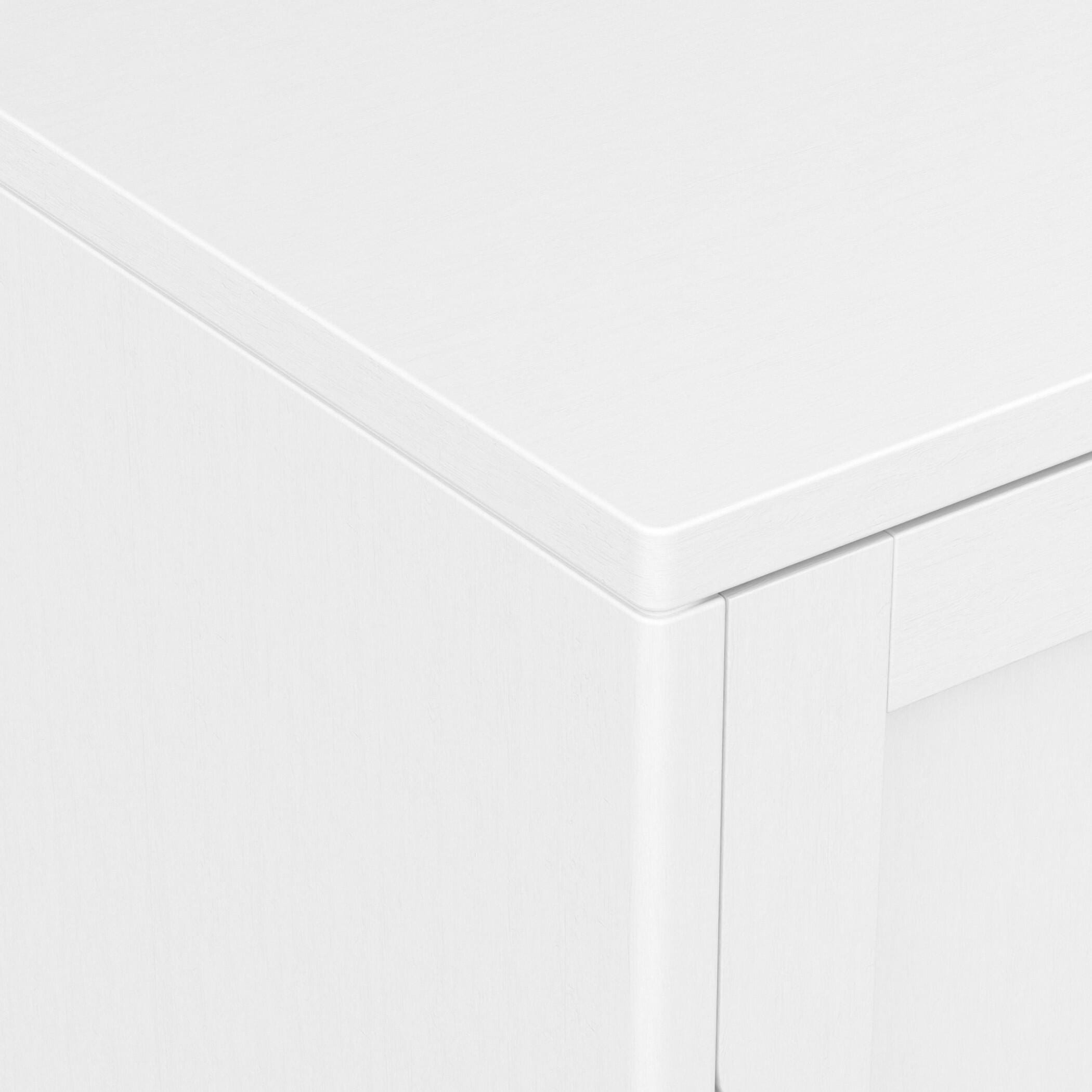 Simpli Home Harper 30" Accent Cabinet, White, large