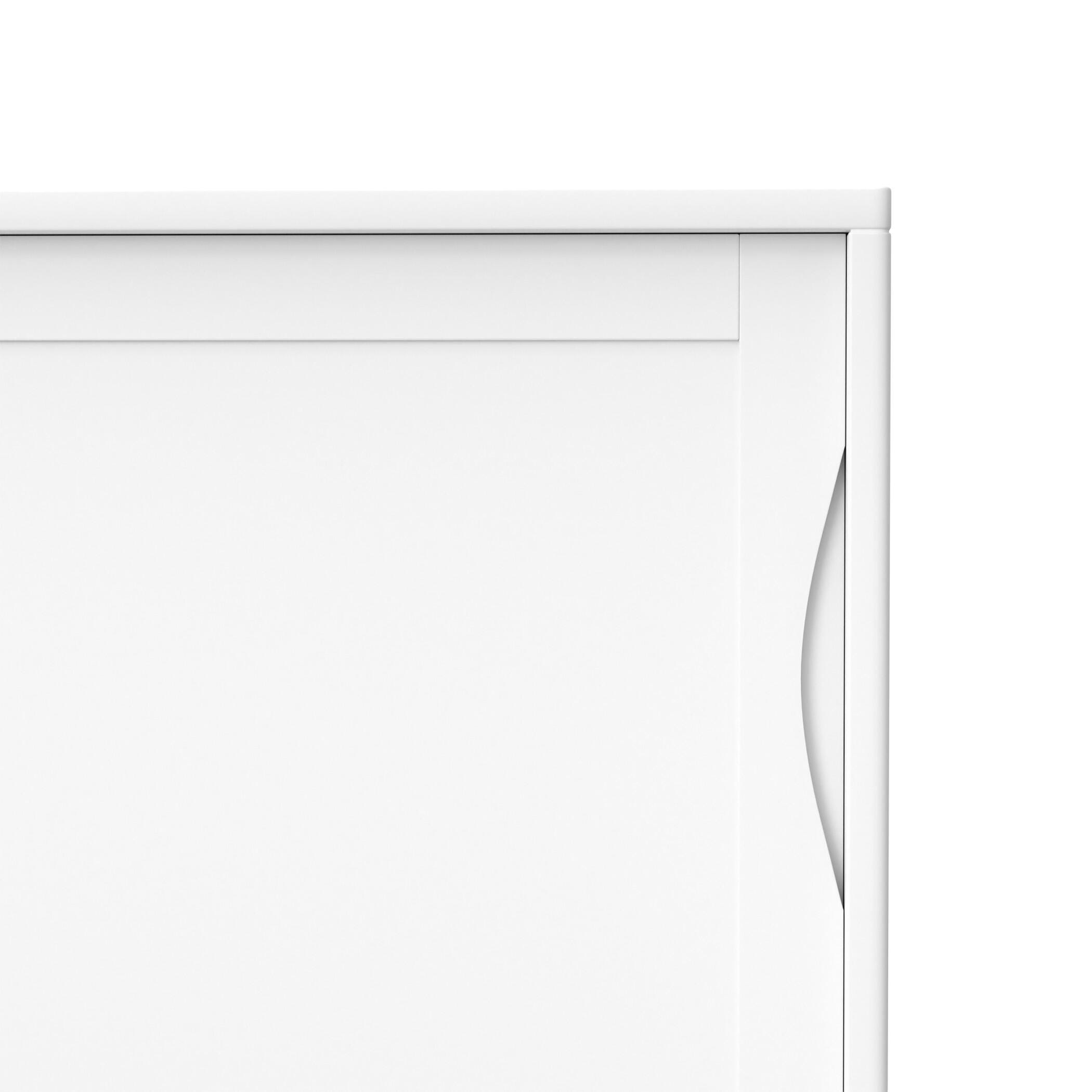 Simpli Home Harper 48" Accent Cabinet, White, large