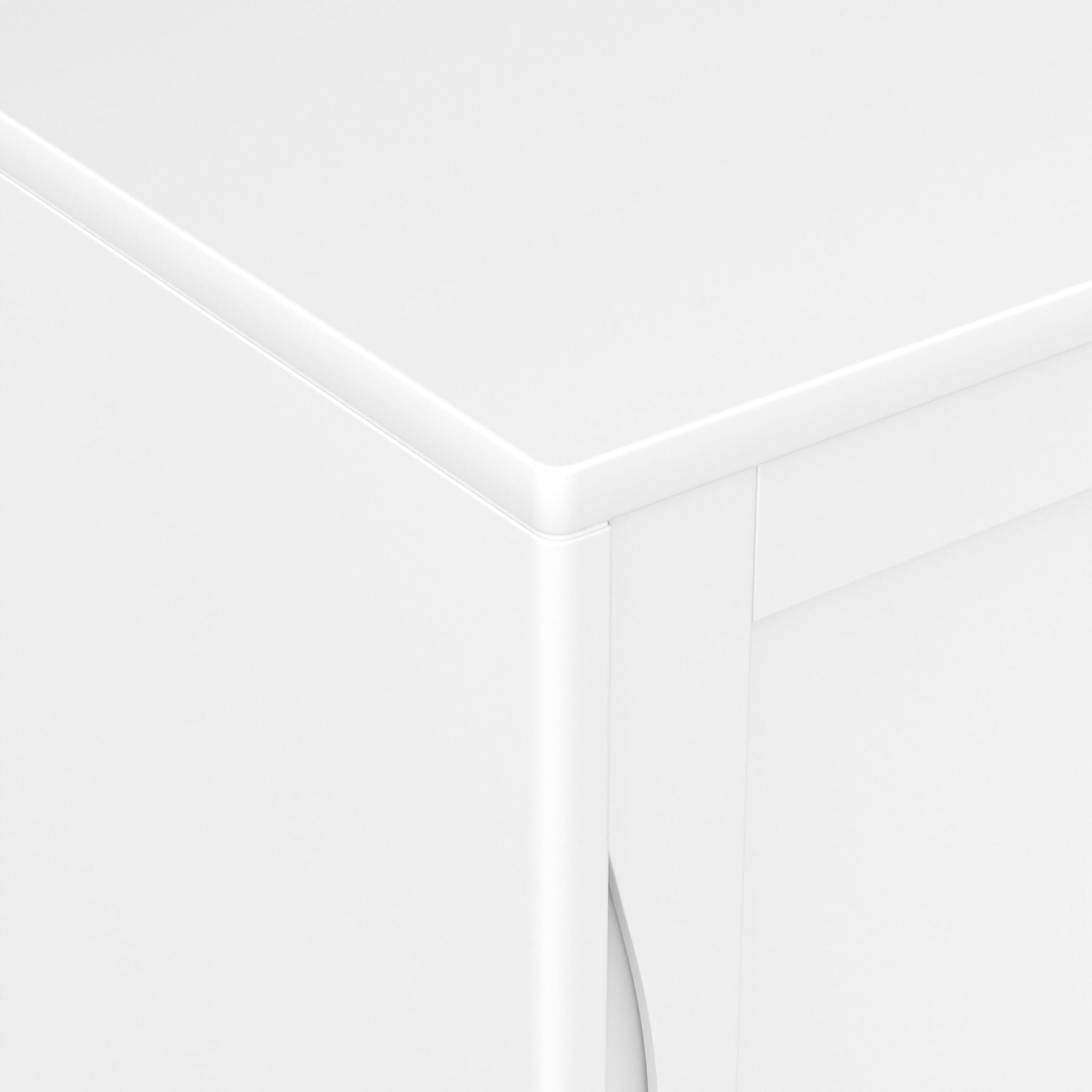 Simpli Home Harper 48" Accent Cabinet, White, large