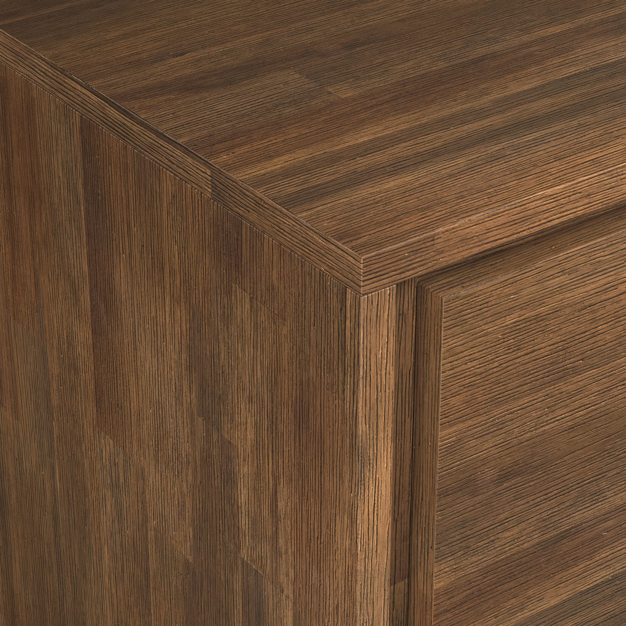 Simpli Home Lowry 39" Accent Cabinet, Rustic Natural Aged Brown, large