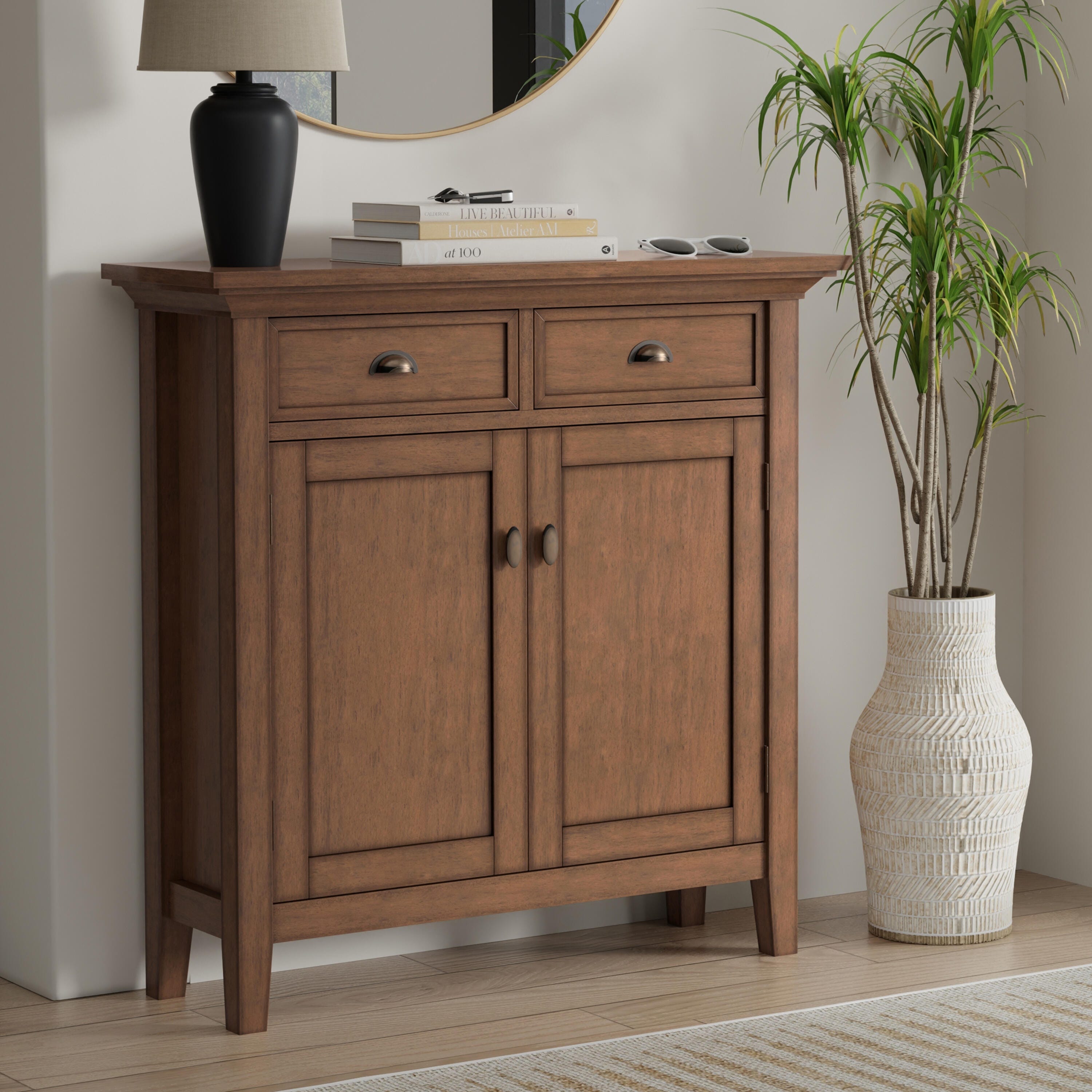Simpli Home Redmond 36" Accent Cabinet, , rollover