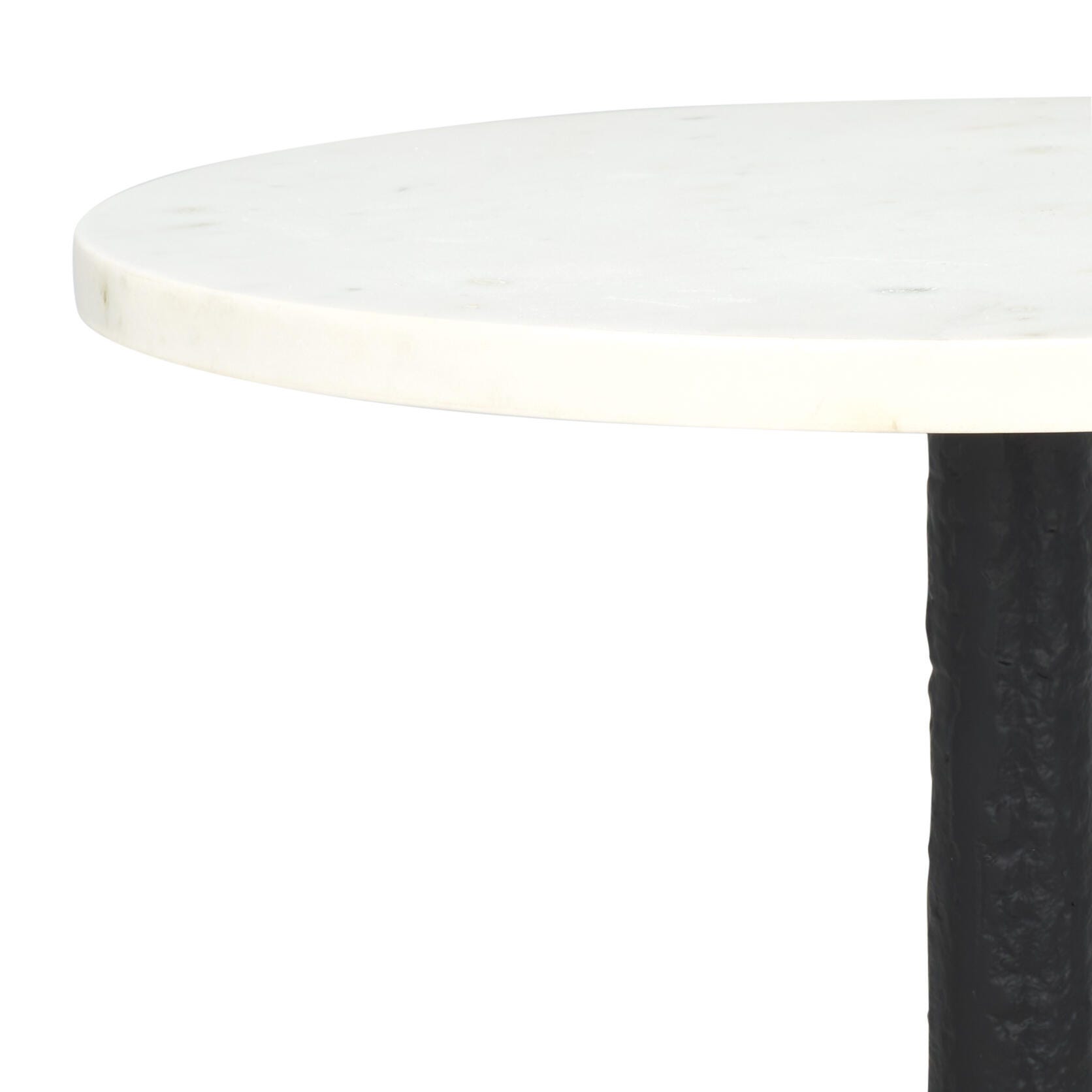 Safavieh Avanni Side Table, Black/Ivory, large