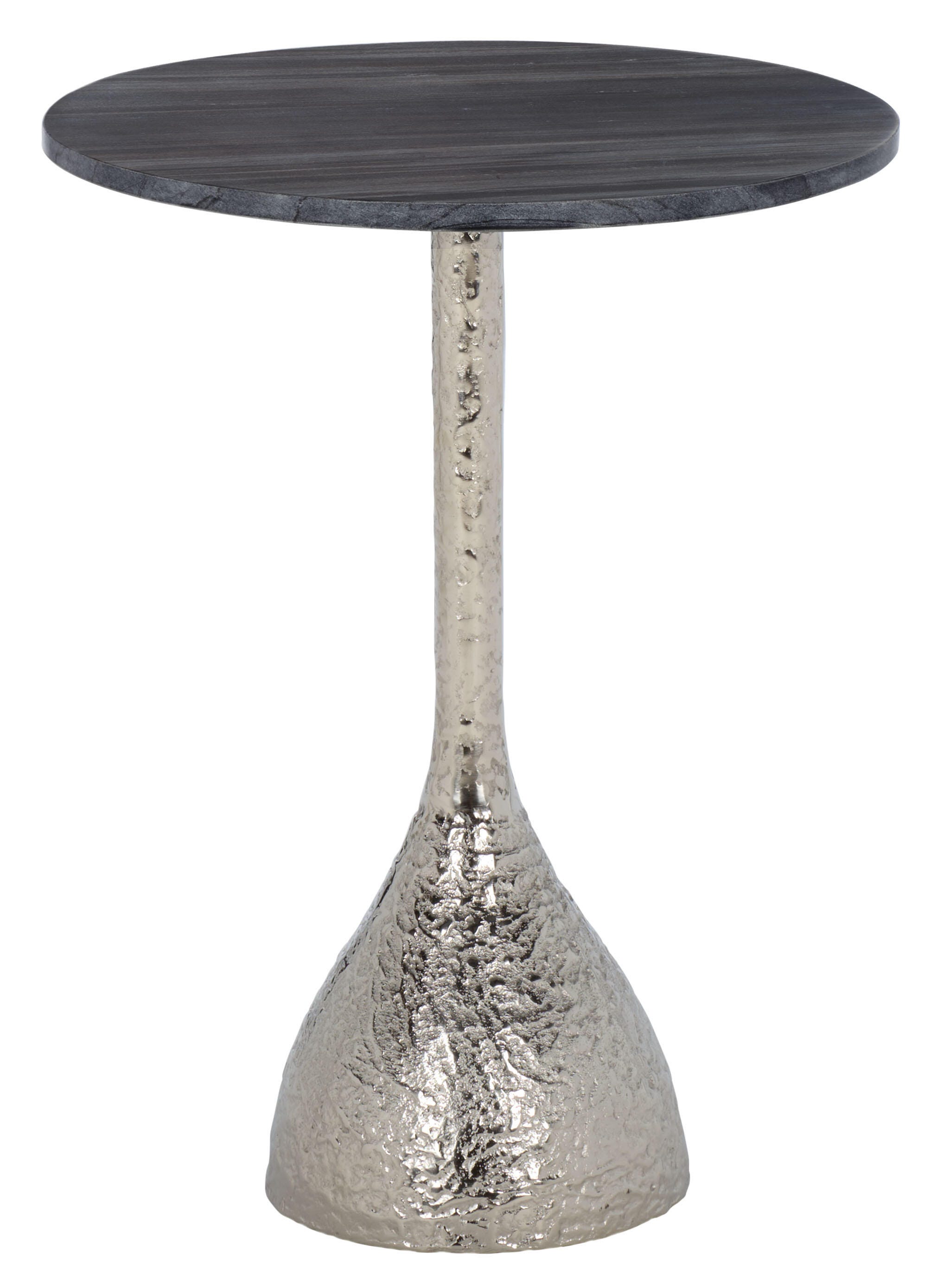 Safavieh Avanni Side Table, Silver/Black, large