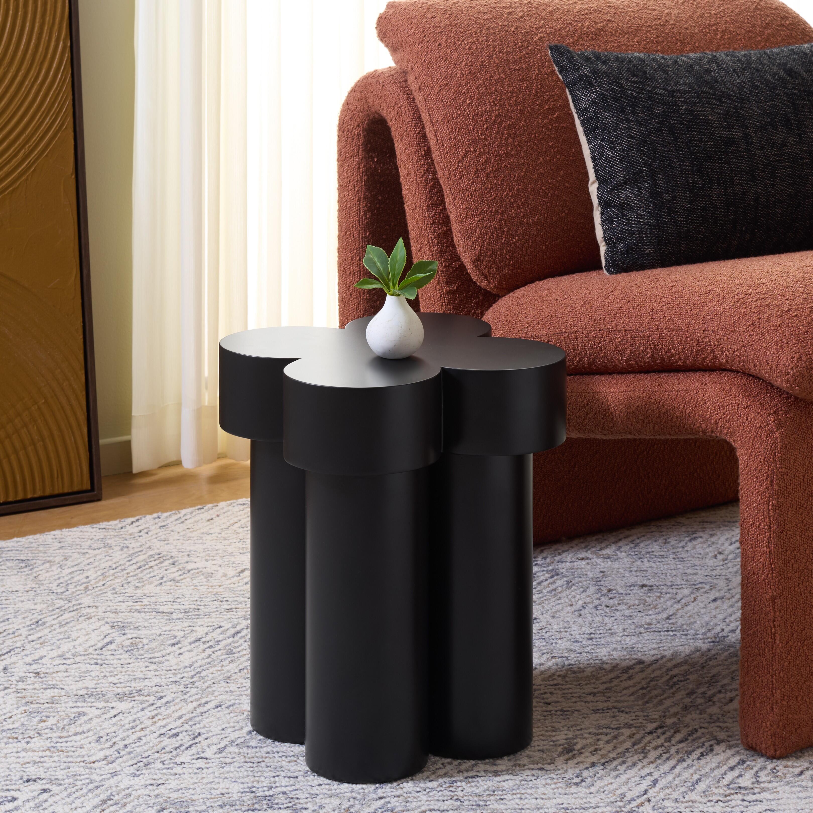 Safavieh Bastein Accent Table, Black, rollover