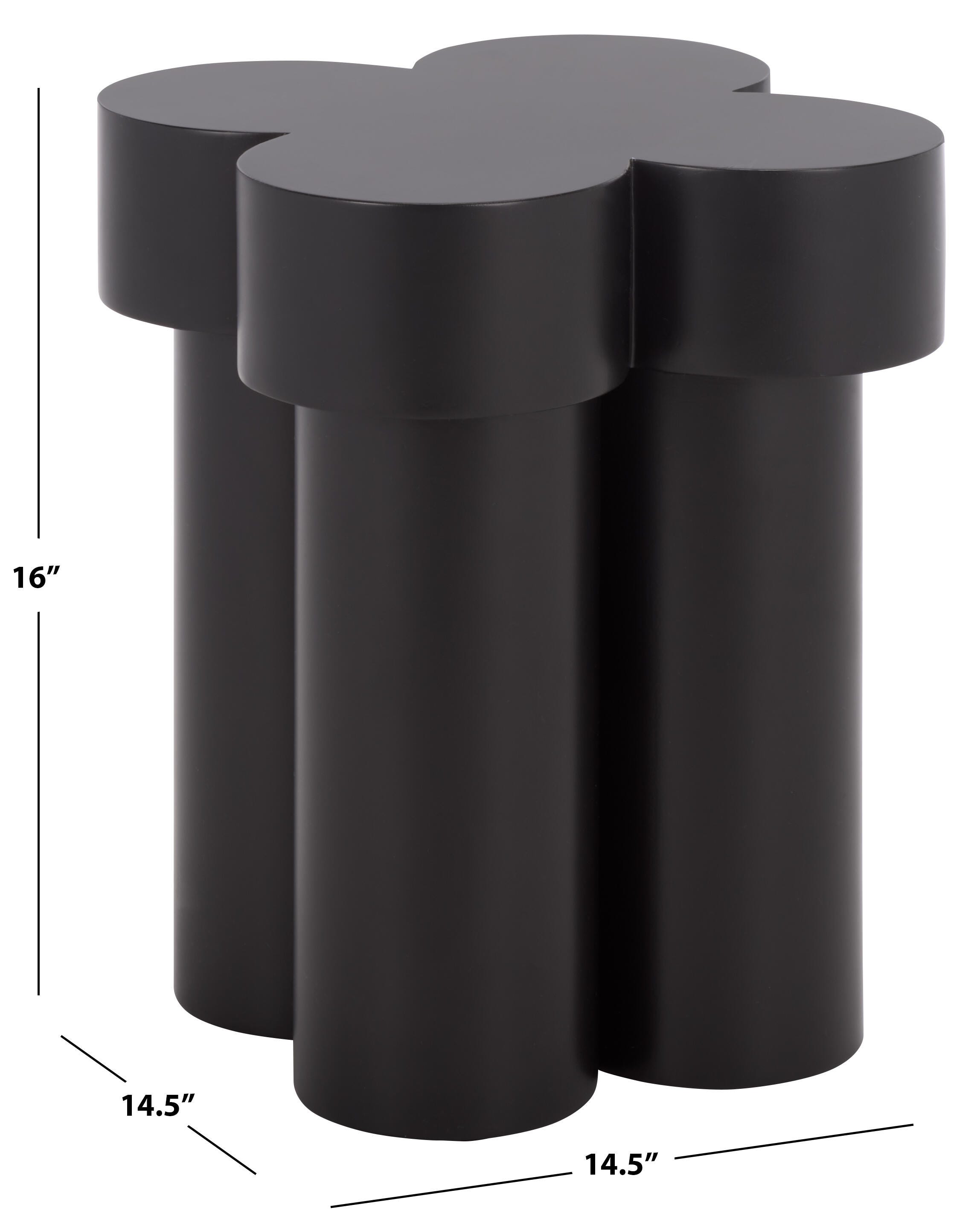 Safavieh Bastein Accent Table, Black, large