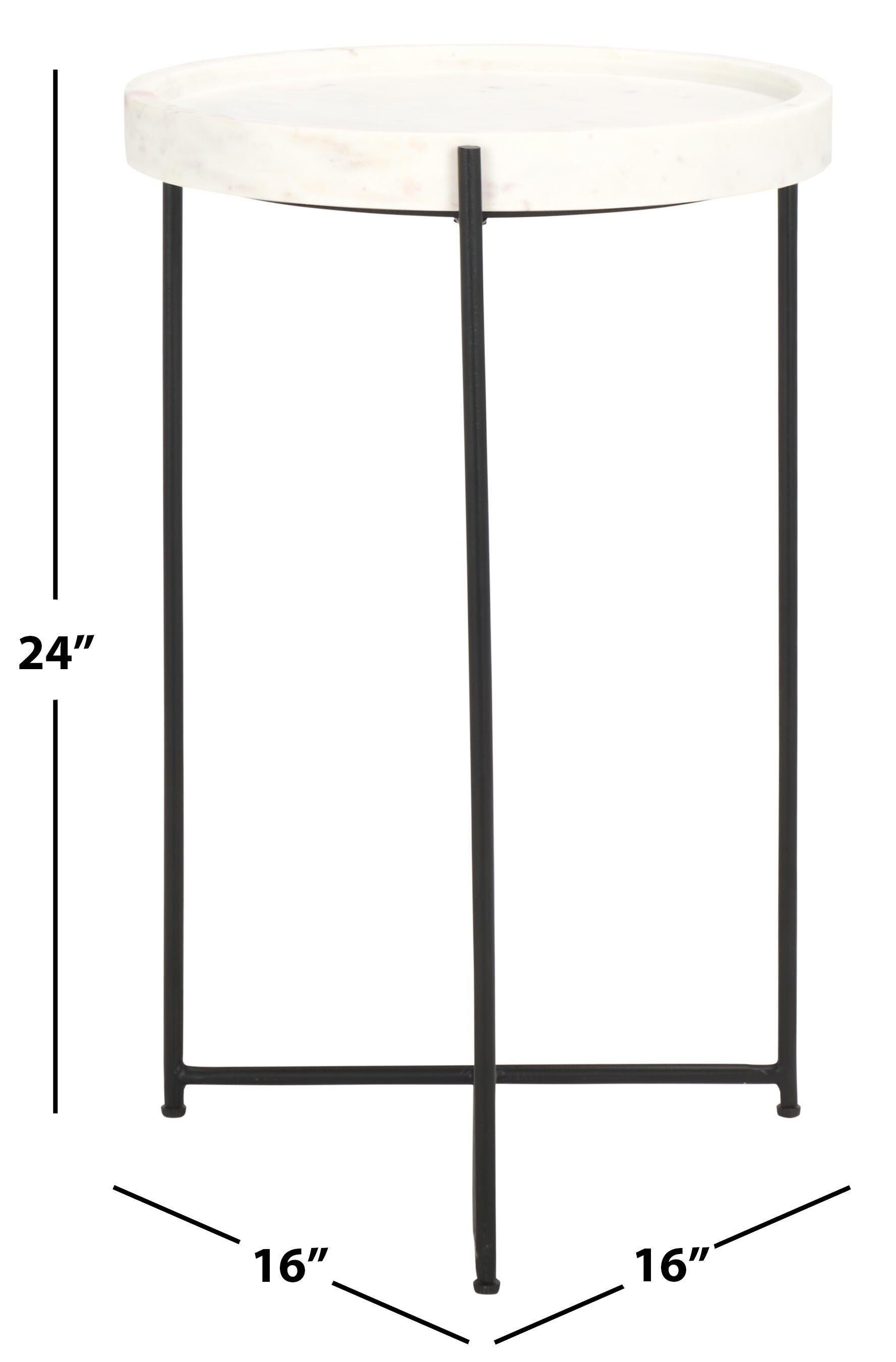 Safavieh Bavaria Side Table, , large