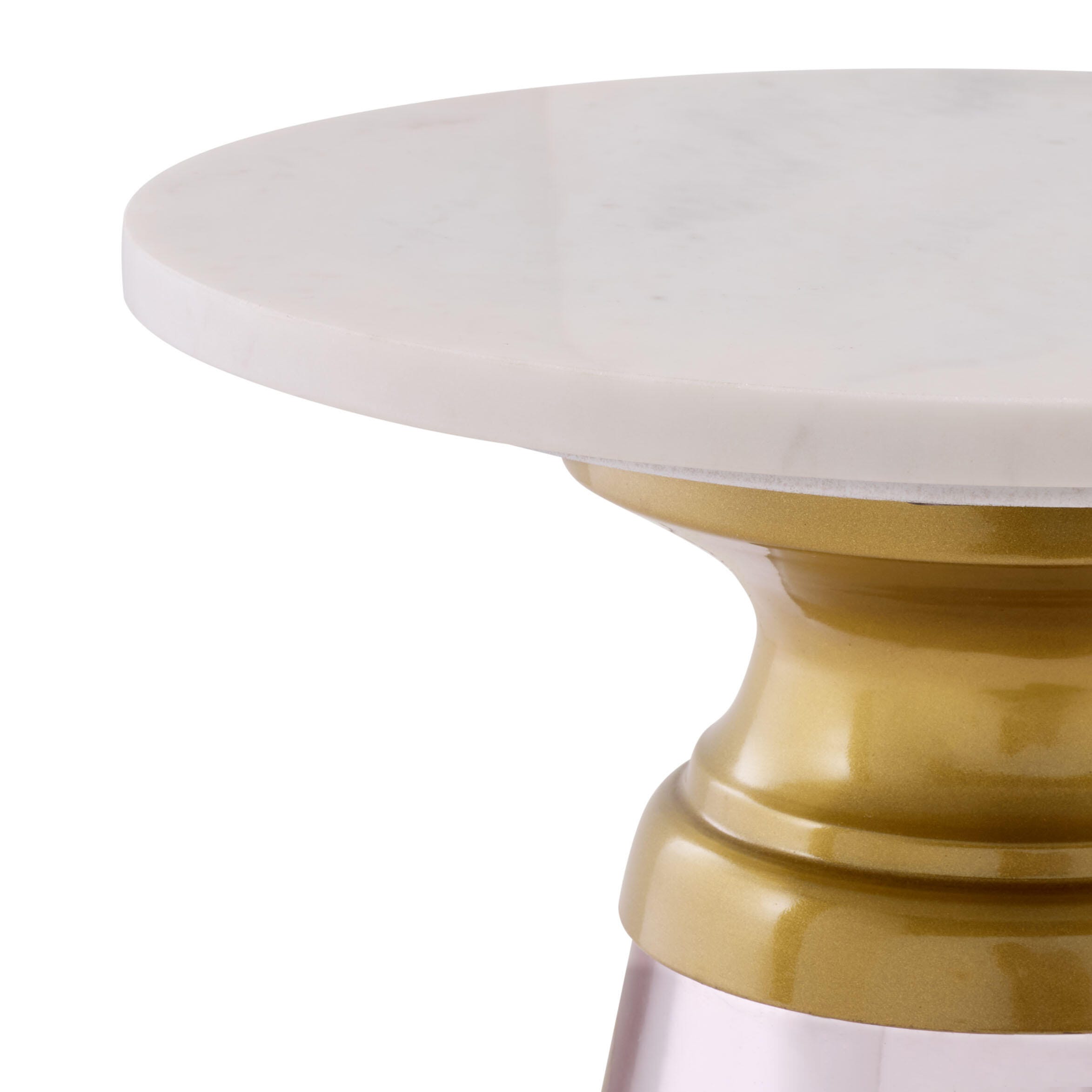 Safavieh Guido Side Table, Pink/White, large