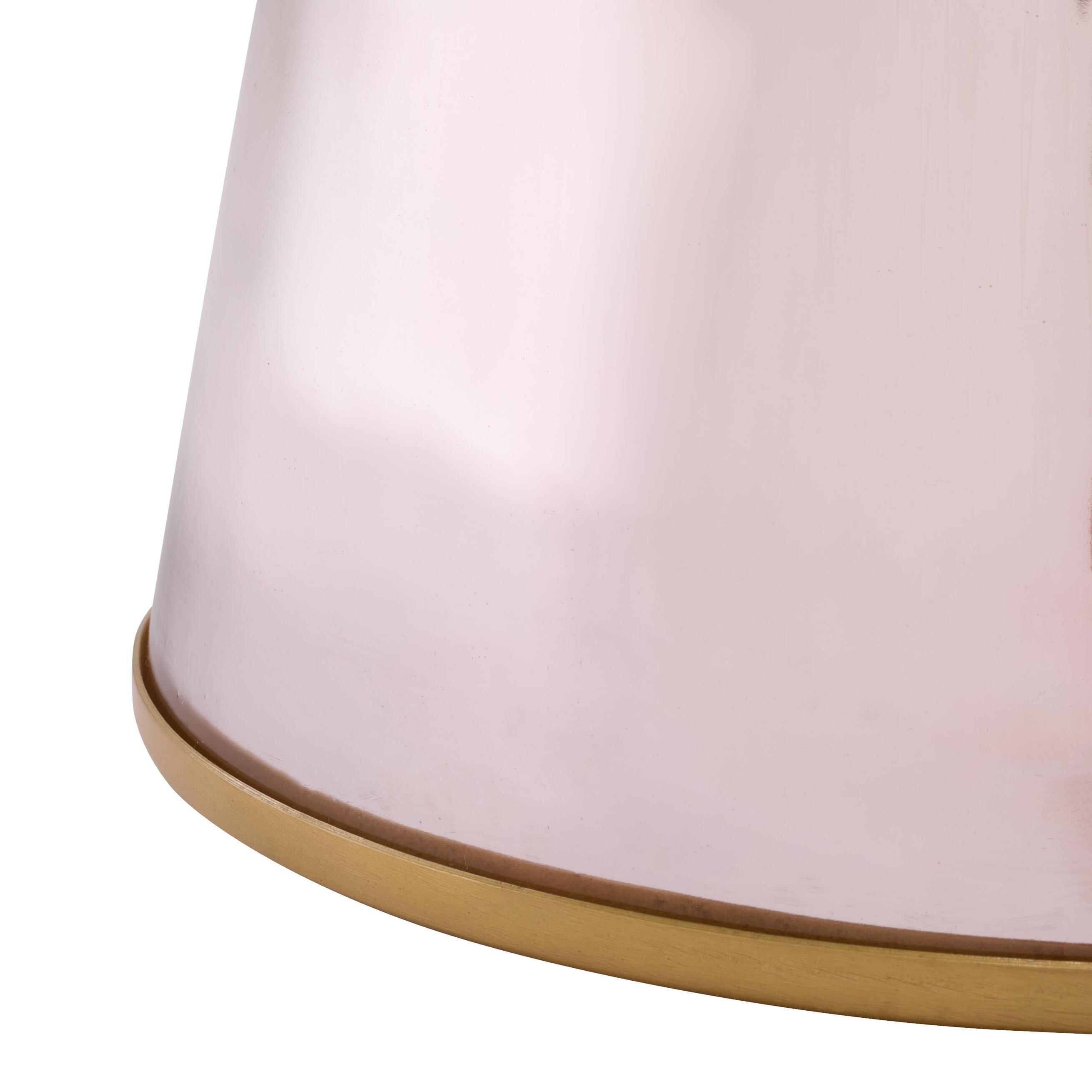Safavieh Guido Side Table, Pink/White, large