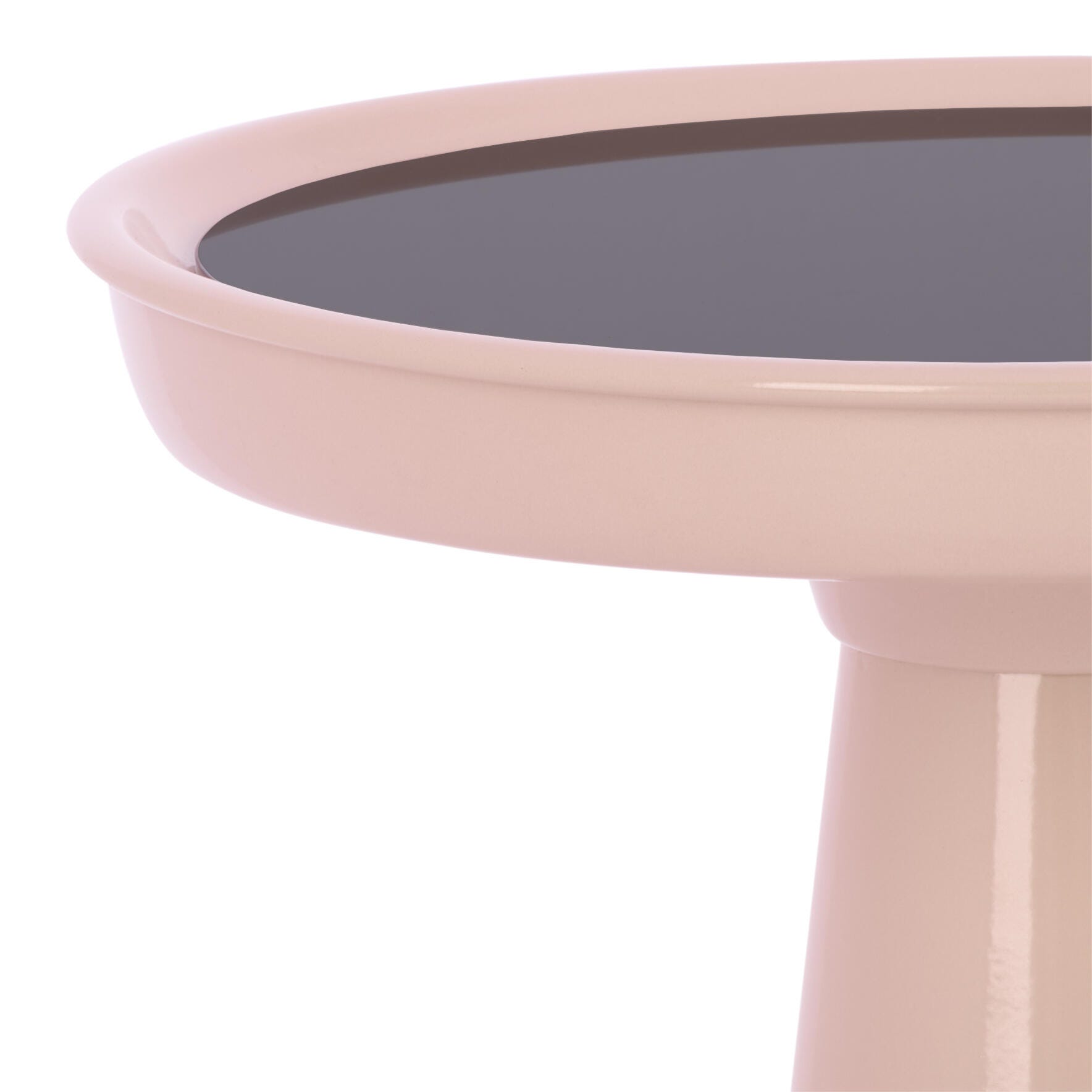 Safavieh Hikuma Accent Side Table, Black/Taupe, large