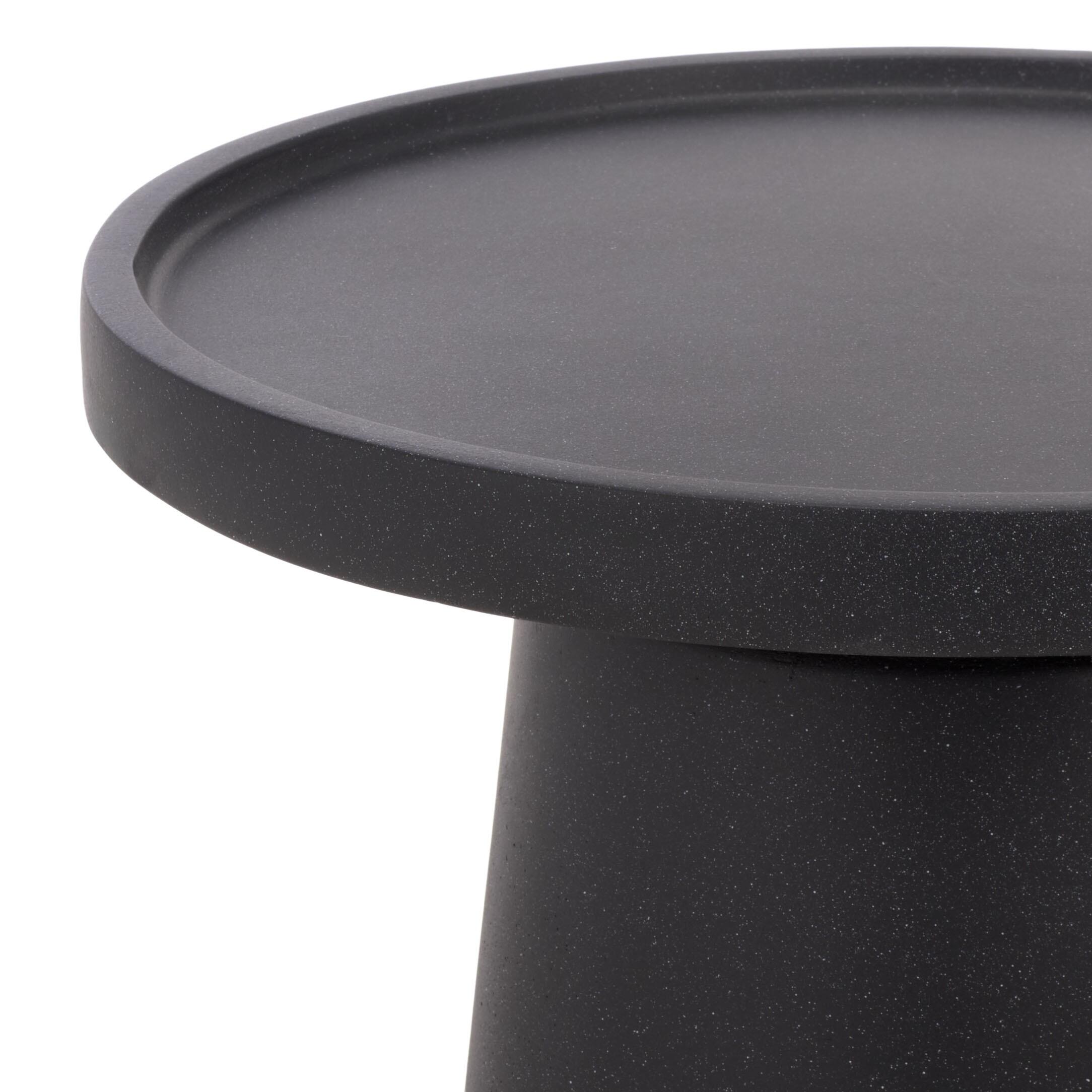 Safavieh Tina Accent Side Table, Black, large