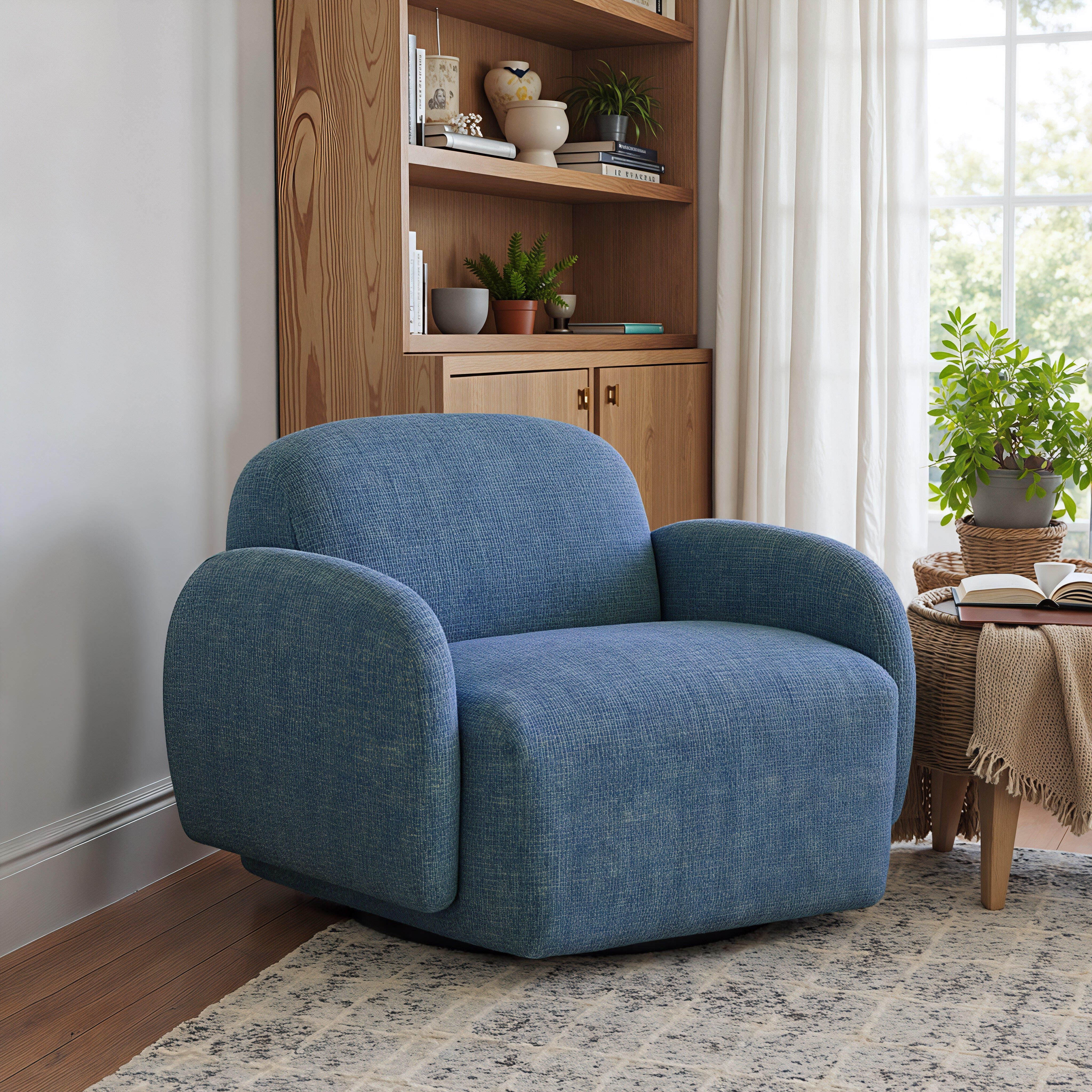 Erika Home Cleo Swivel Chair