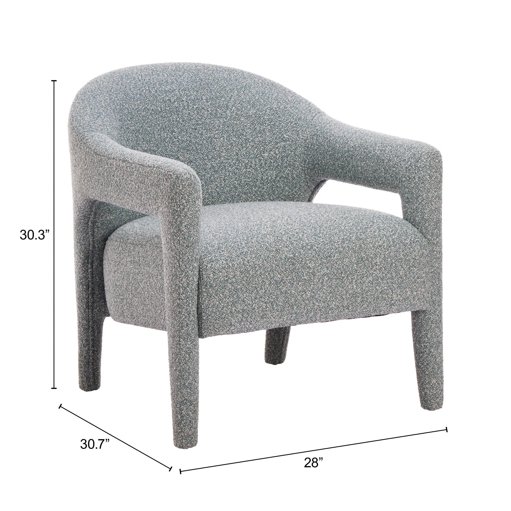 Erika Home Eluma Accent Chair, , large