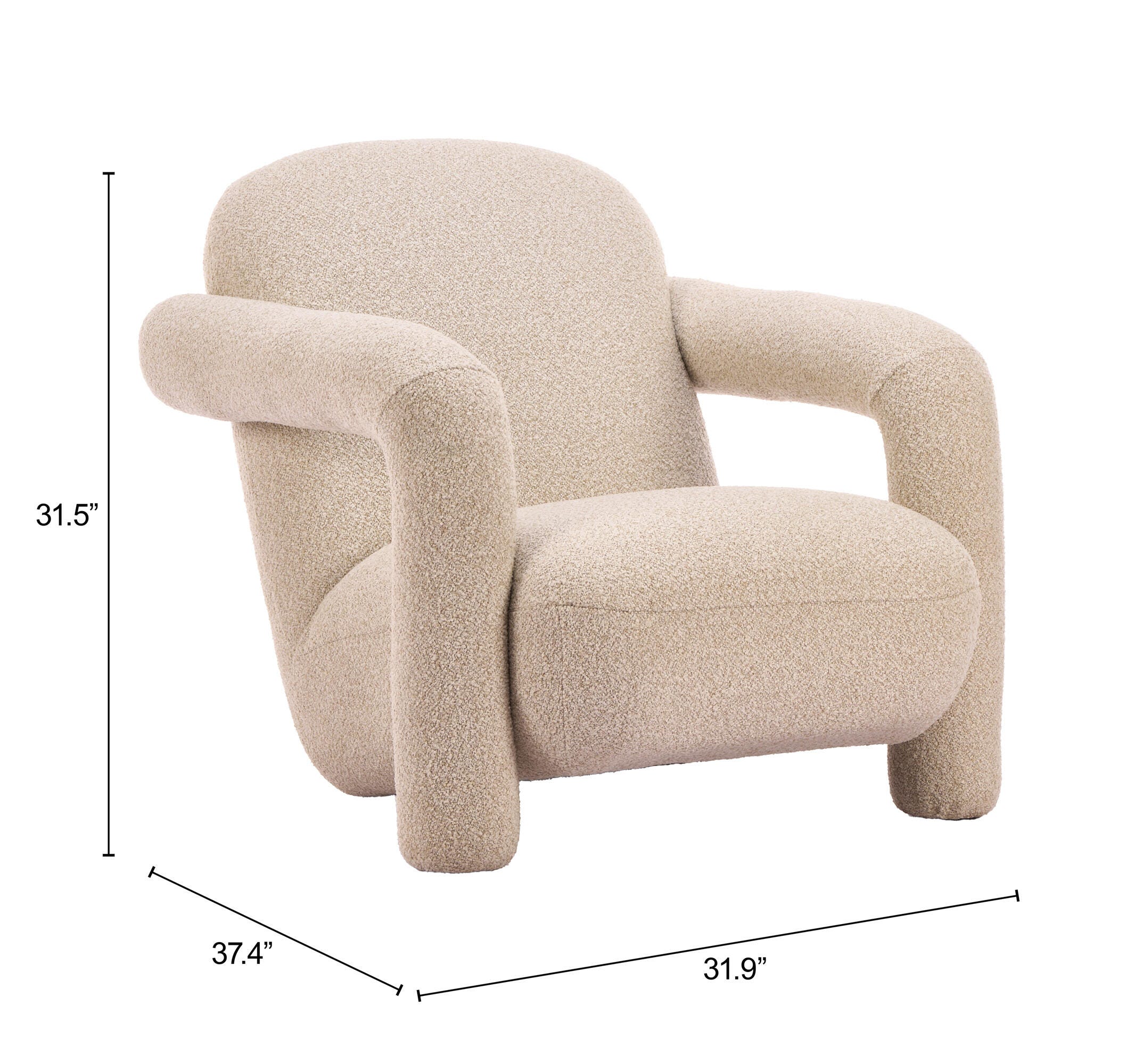 Erika Home Selenya Accent Chair, , large