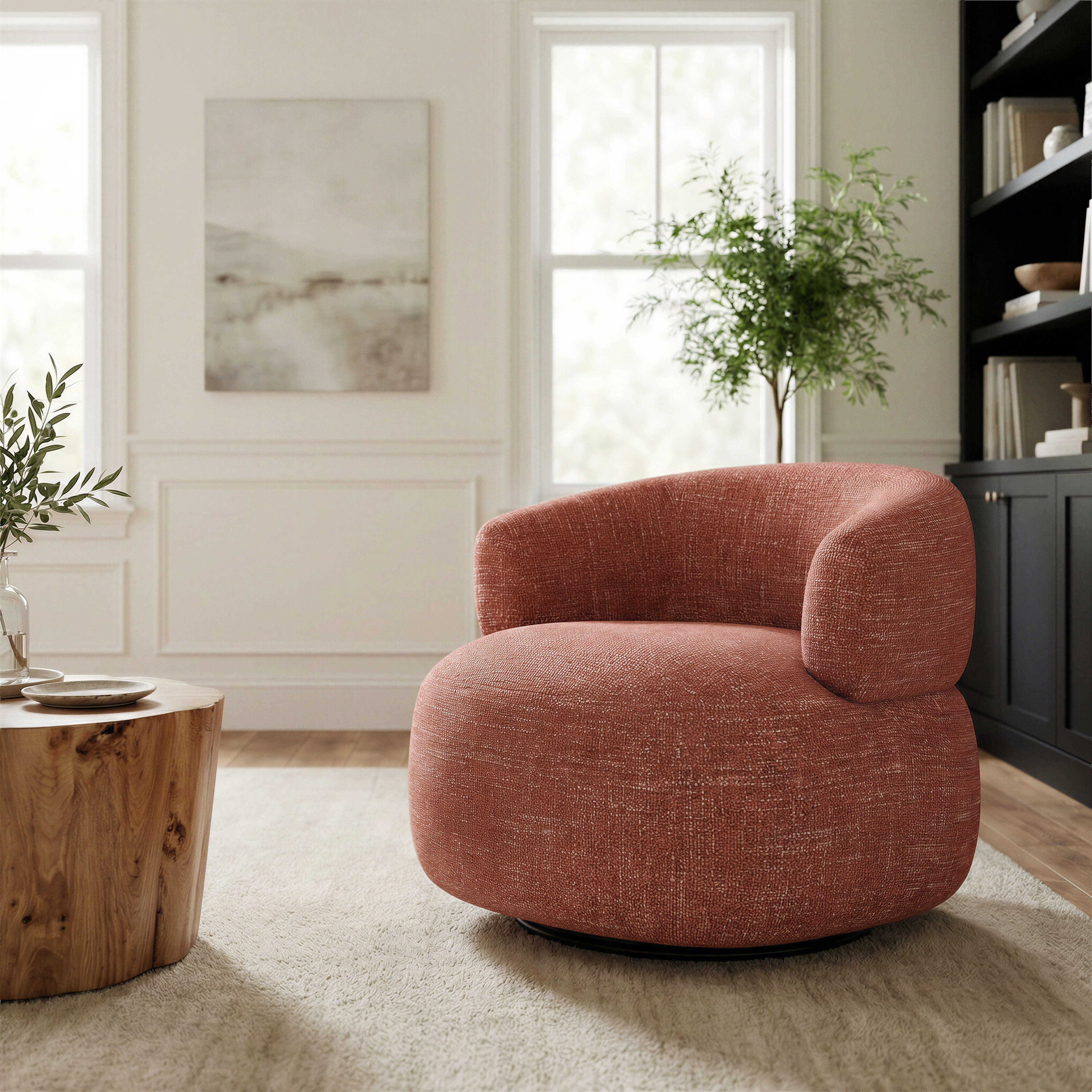 Erika Home Venezia Swivel Chair