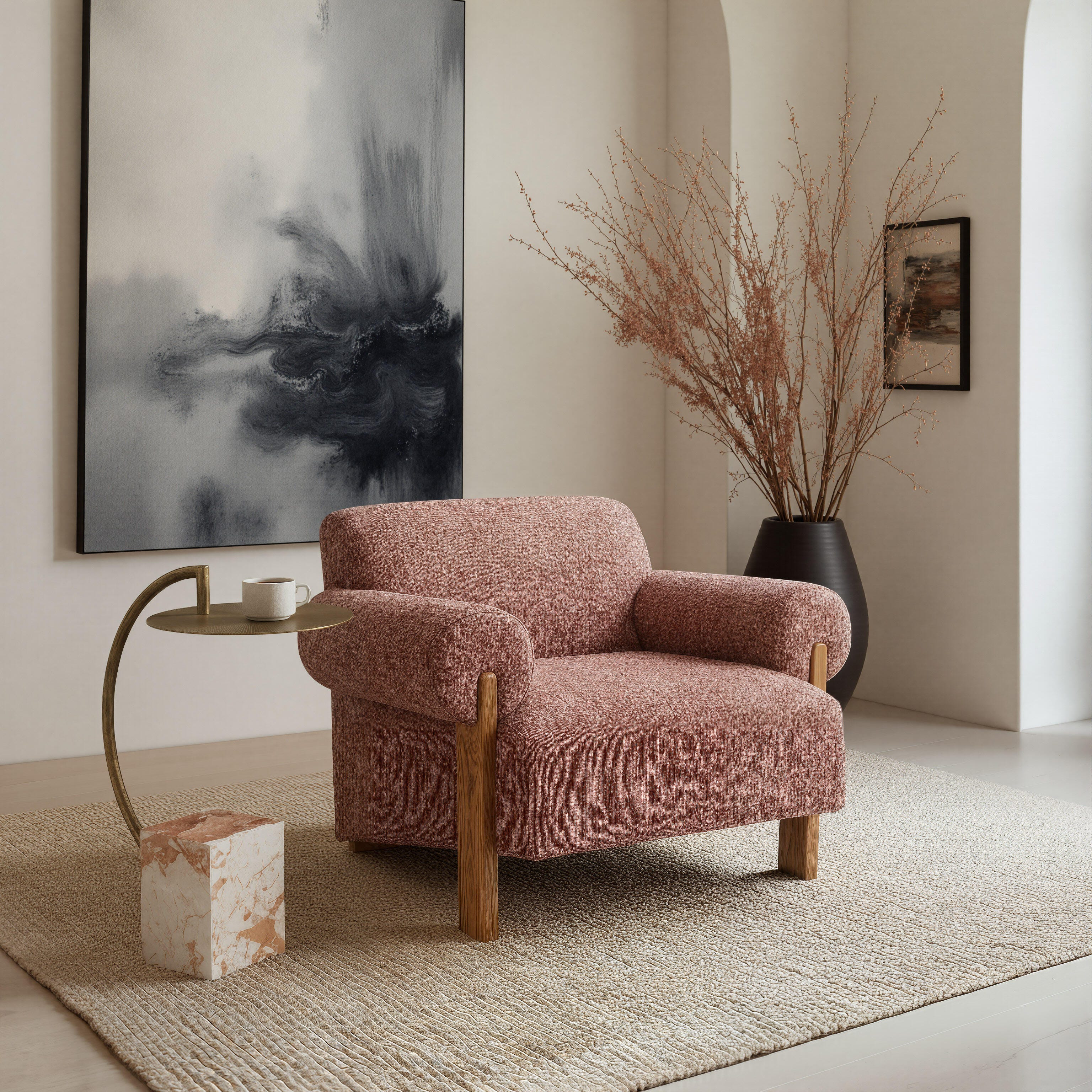 Erika Home Verity Accent Chair, , large