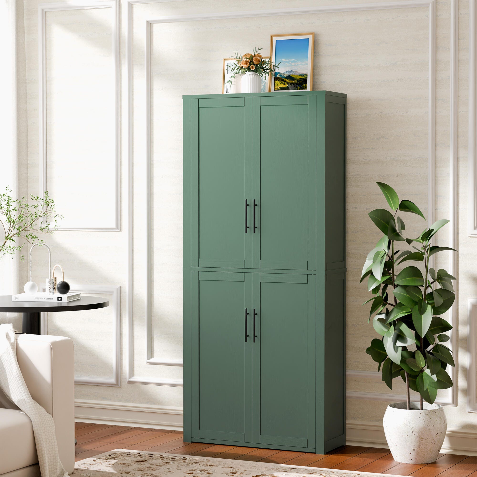 Dovelina Liora 28" Accent Cabinet, Green, rollover