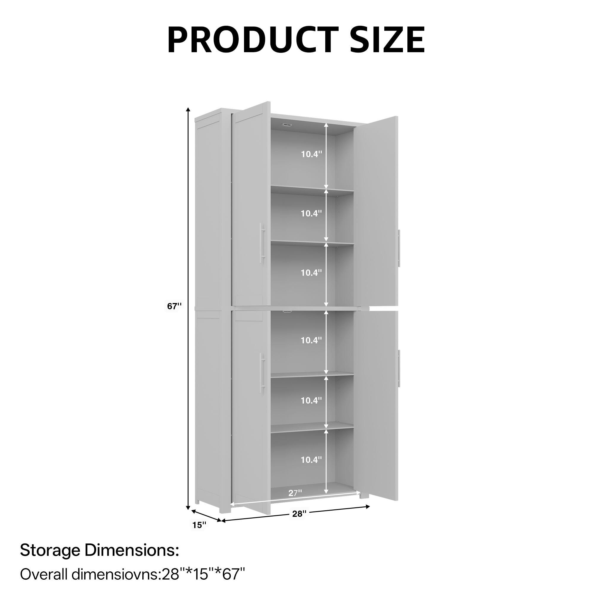 Dovelina Liora 28" Accent Cabinet, Natural, large