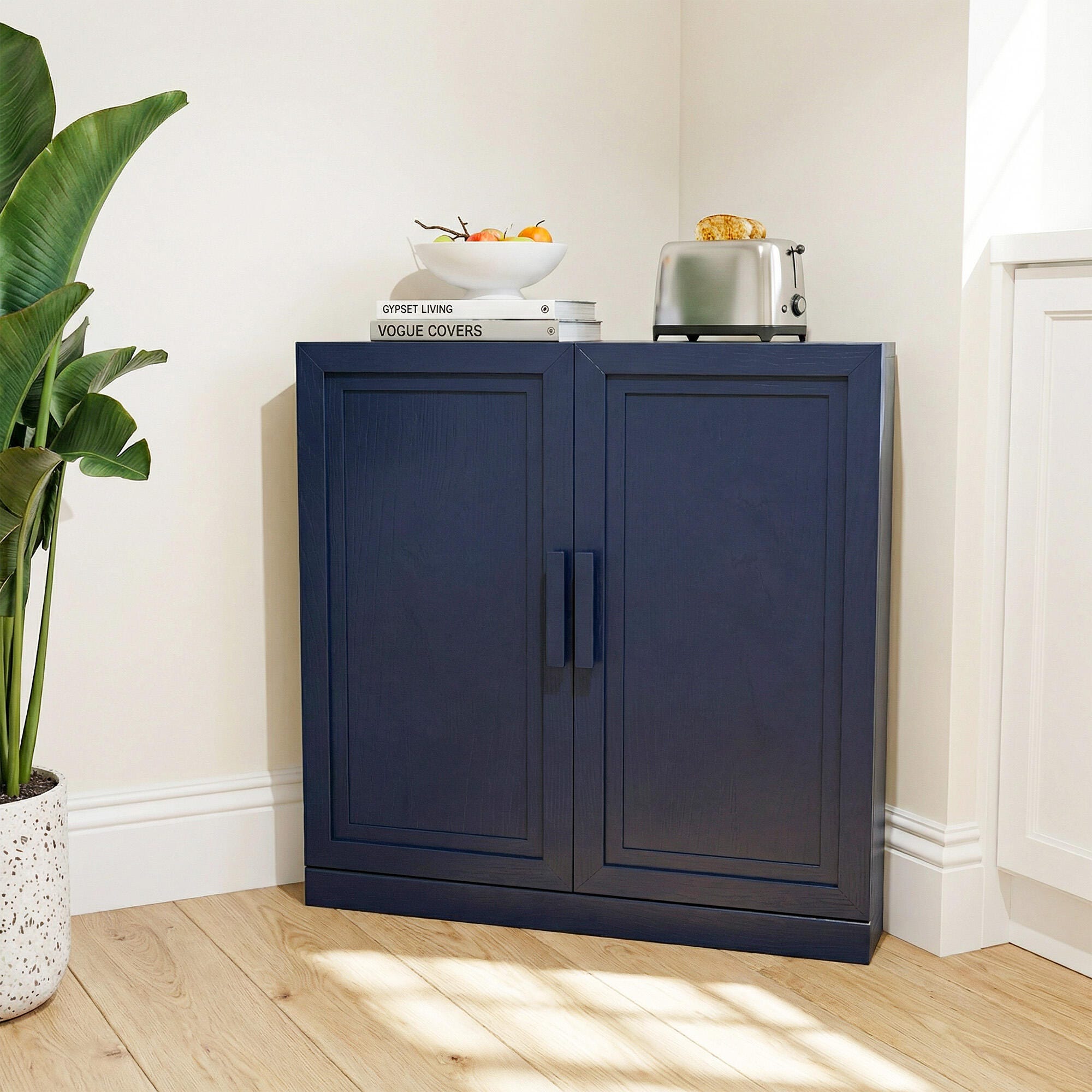Dovelina Liora Modular 31" Accent Cabinet, Blue, rollover
