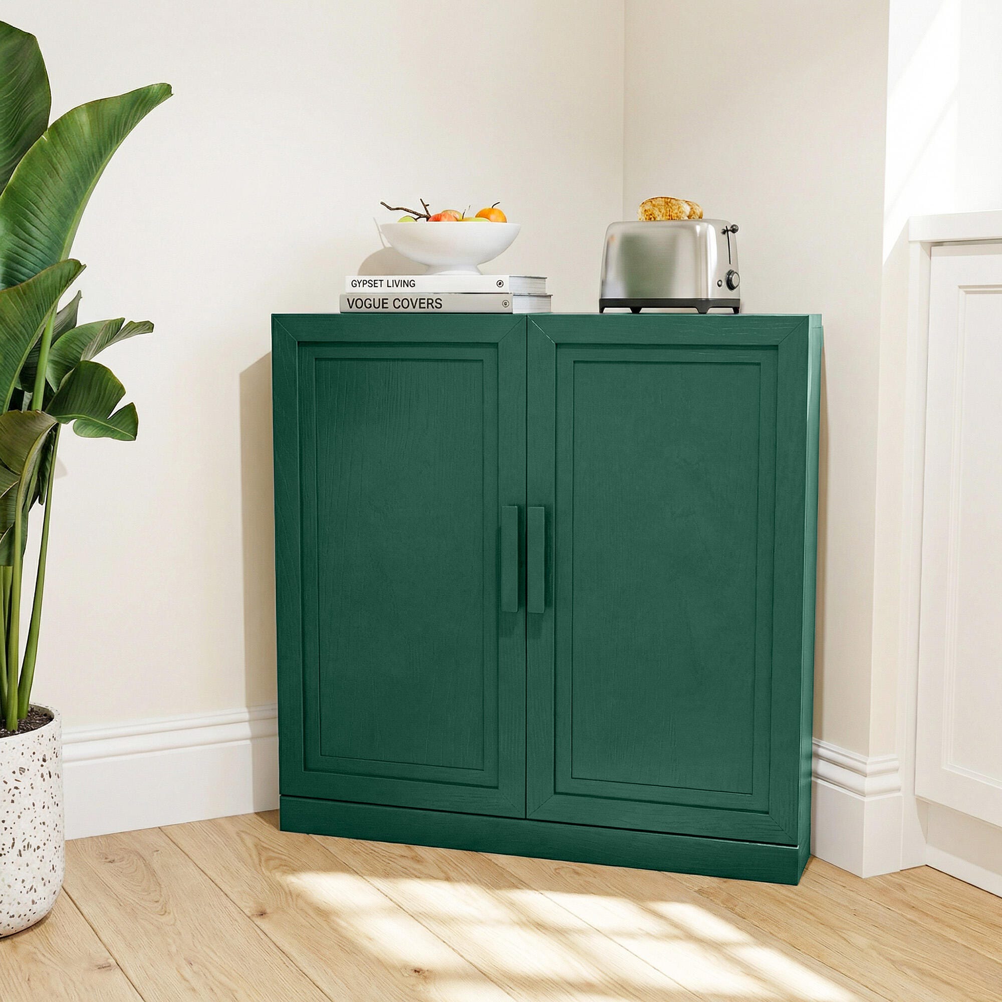 Dovelina Liora Modular 31" Accent Cabinet, Green, rollover