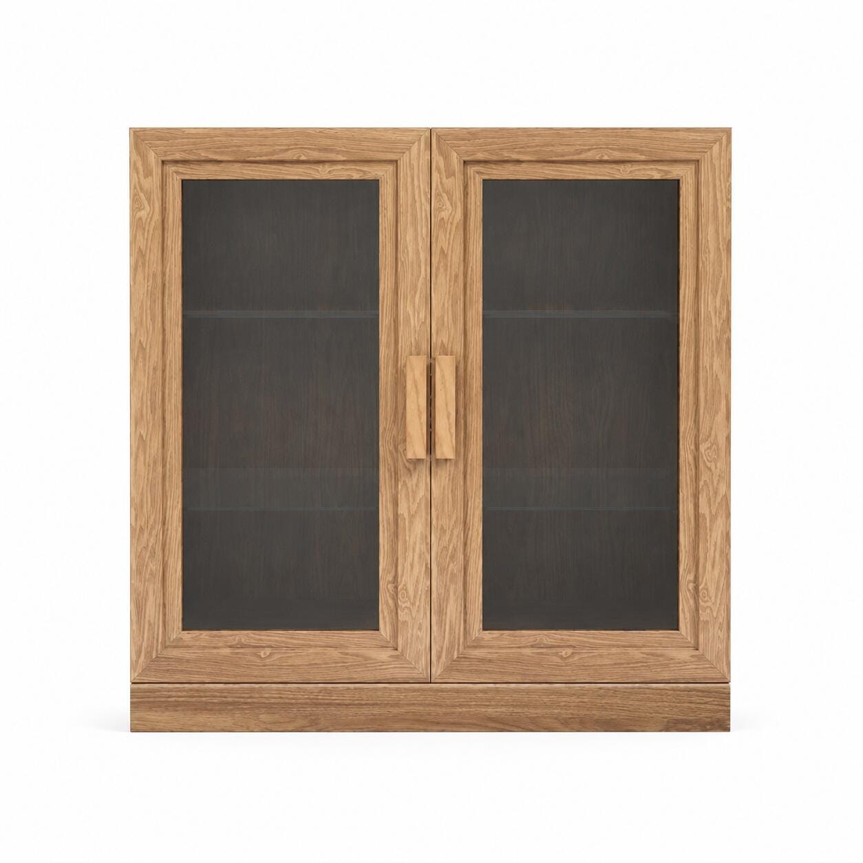 Dovelina Liora Solid 31" Accent Cabinet, Natural, large