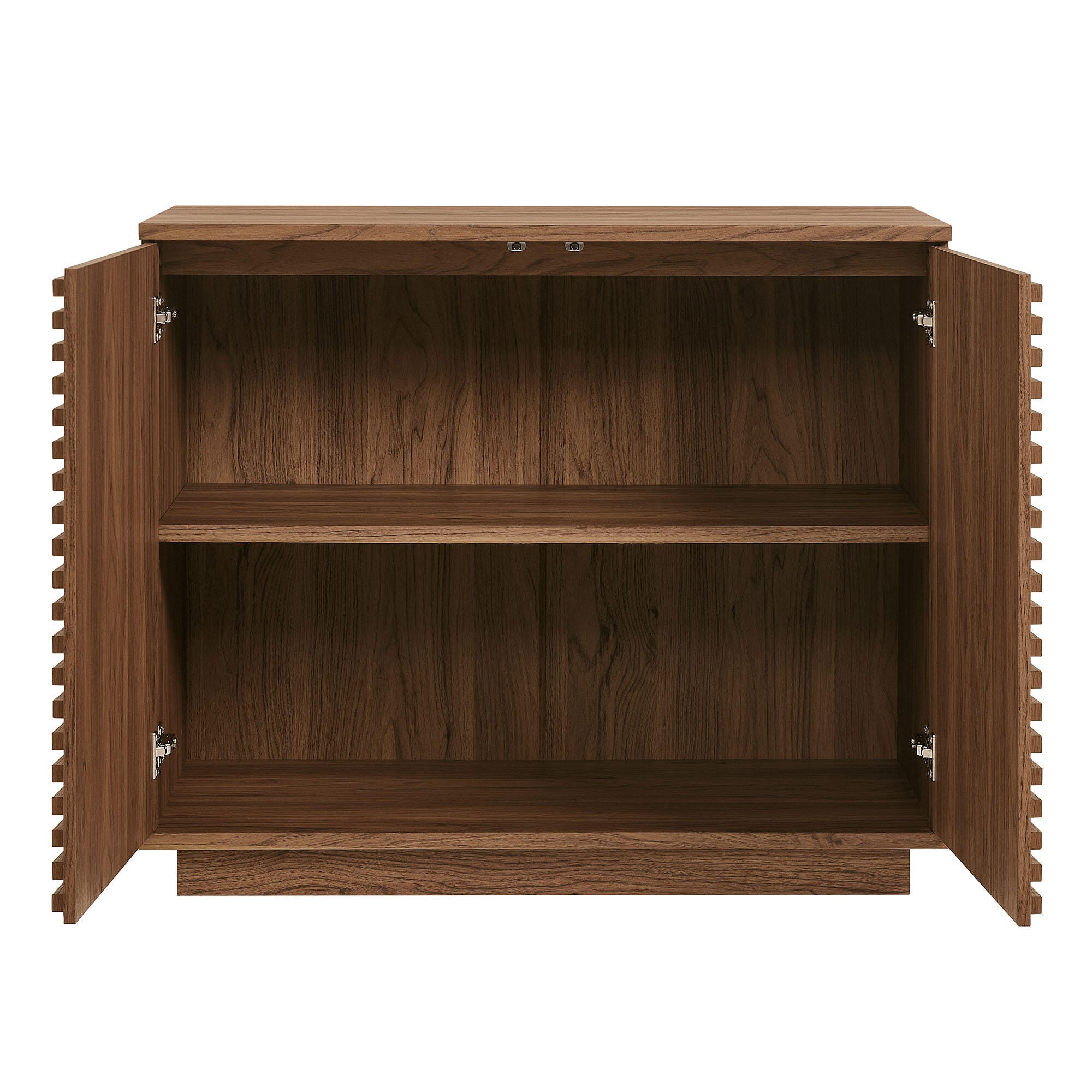 Modway Render 35" Accent Cabinet, Walnut, large