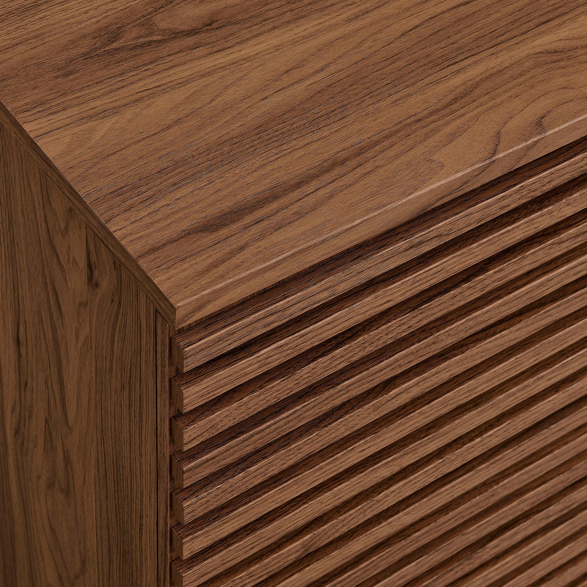 Modway Render 35" Accent Cabinet, Walnut, large