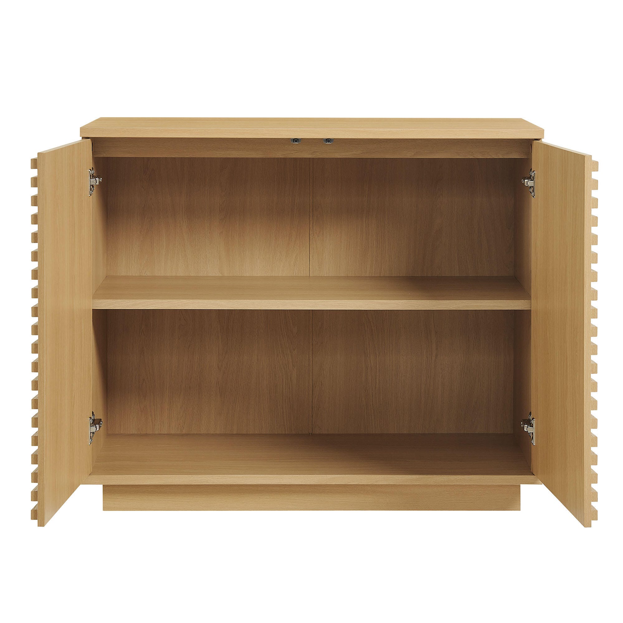 Modway Render 35" Accent Cabinet, Oak, large