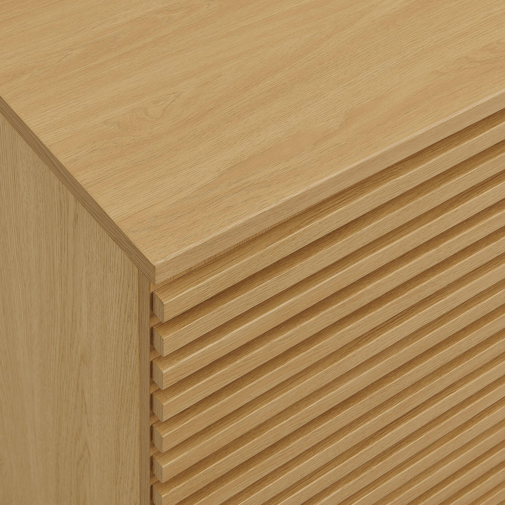 Modway Render 35" Accent Cabinet, Oak, large