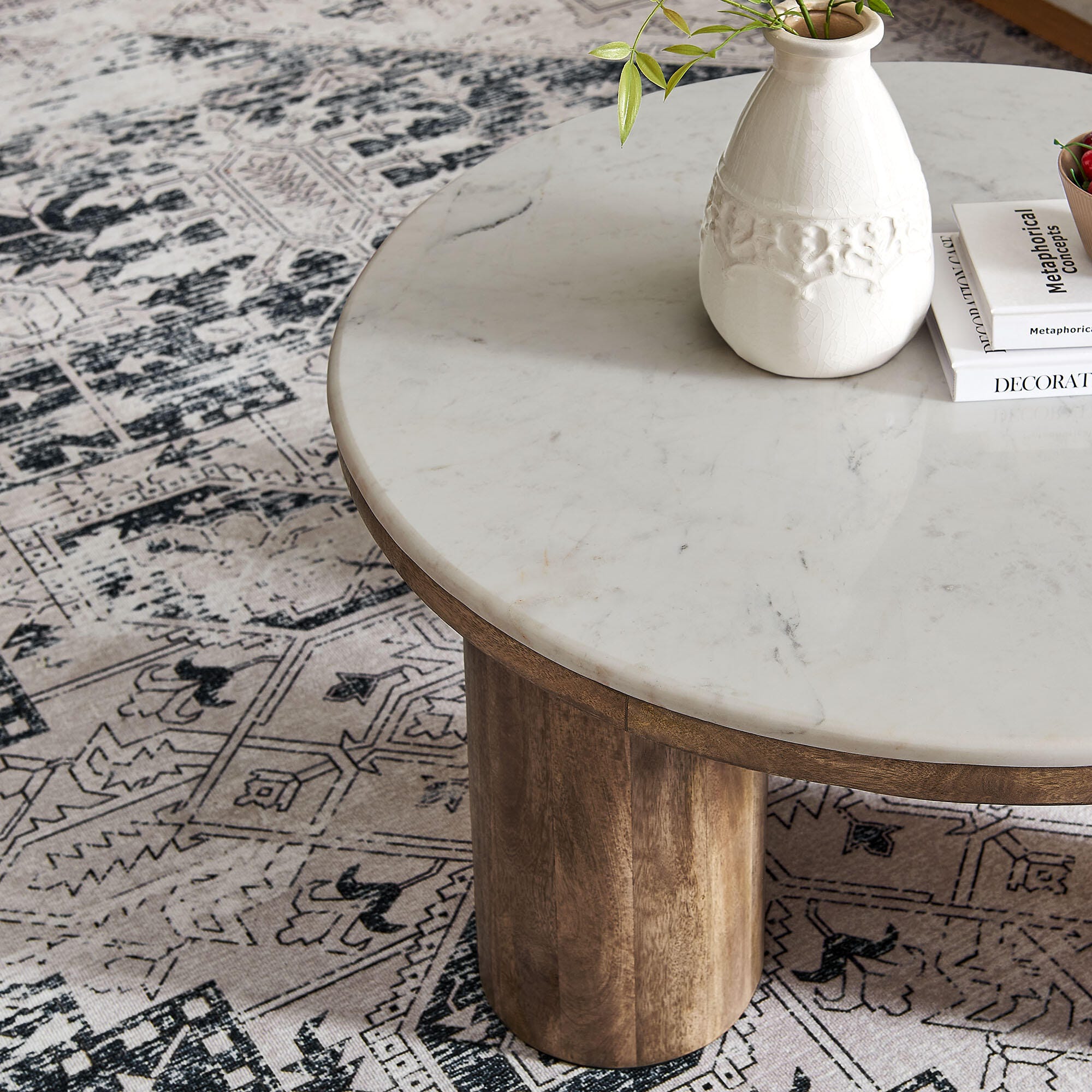 Modway Ellison Round Coffee Table, , large