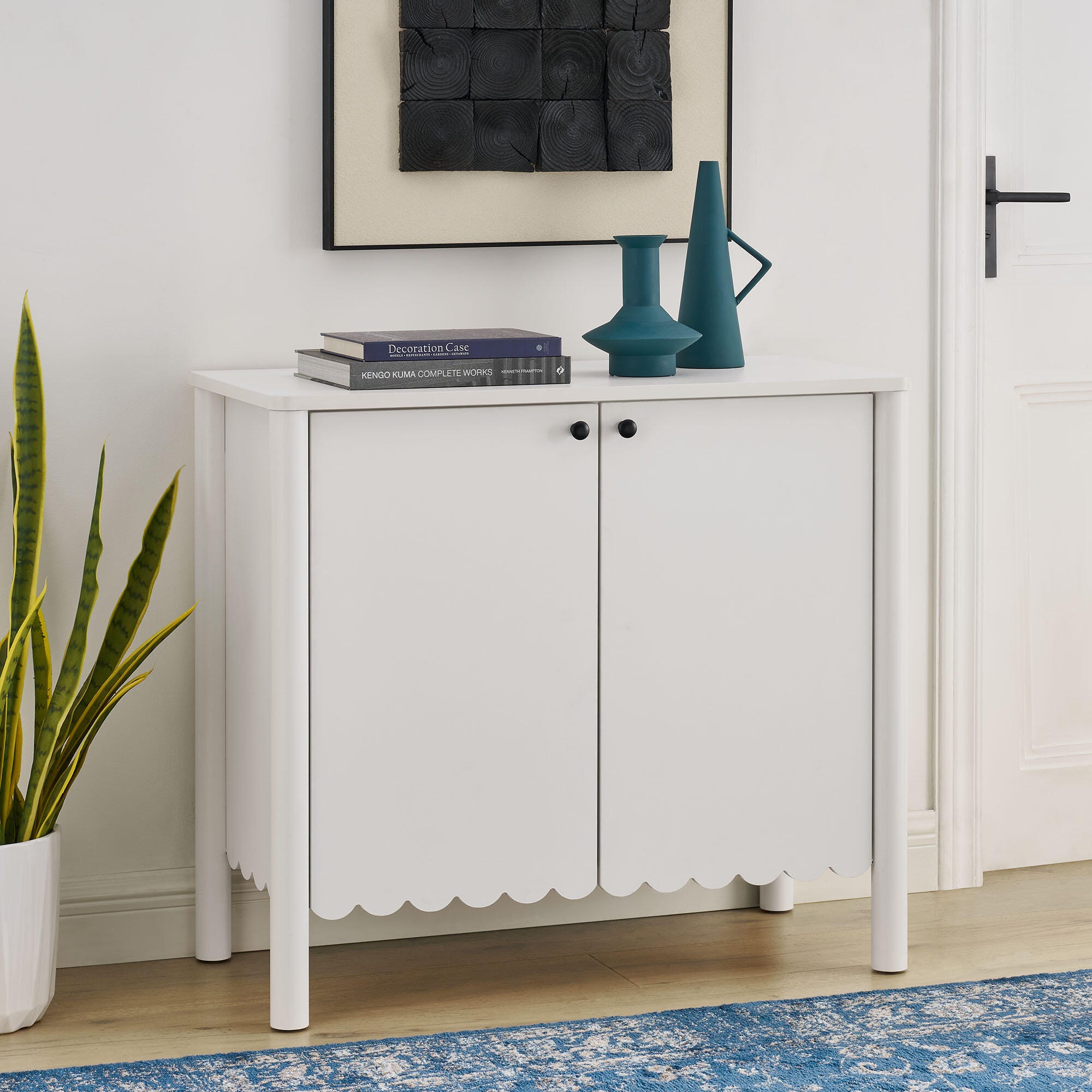 Modway Emmeline 35" Accent Cabinet, White, rollover