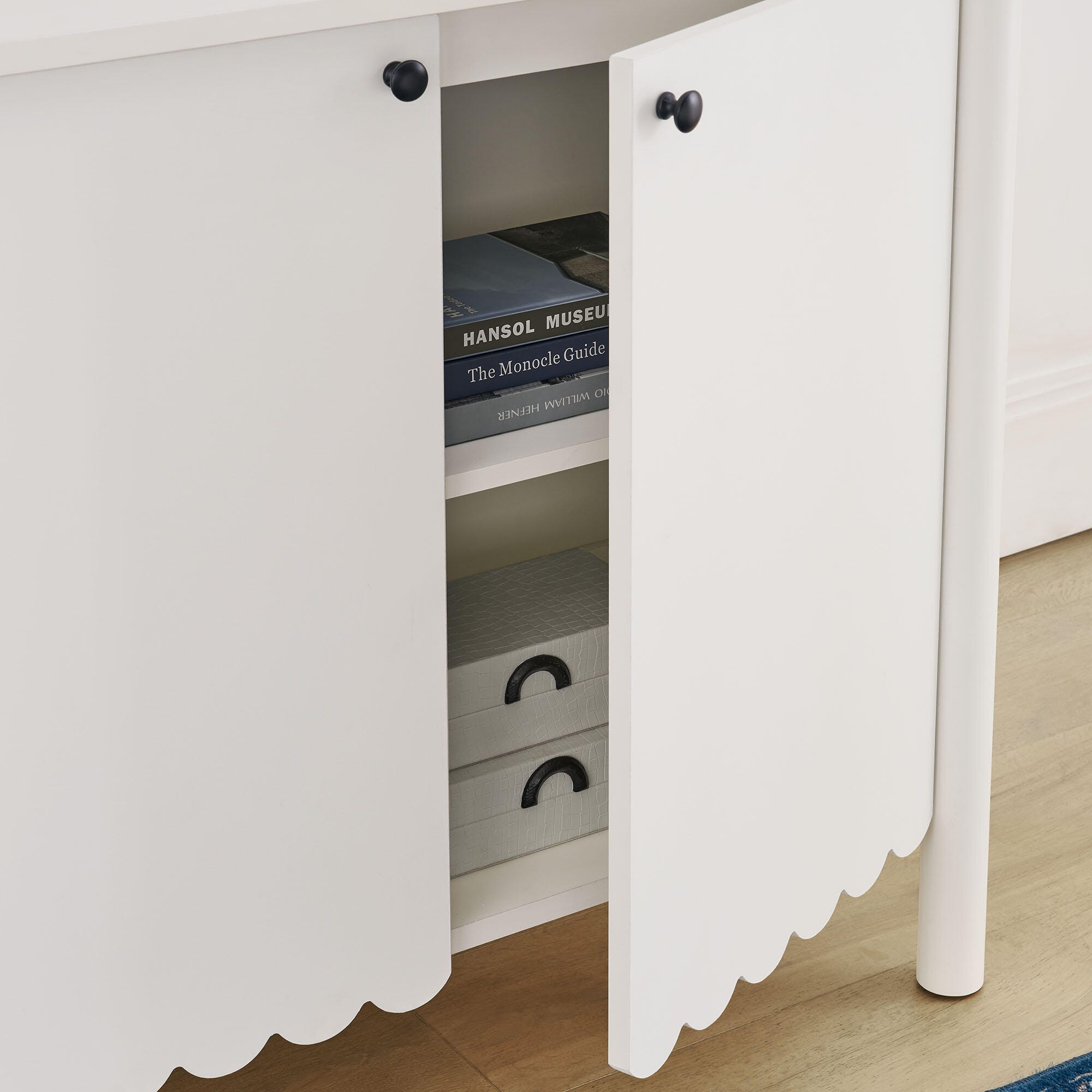Modway Emmeline 35" Accent Cabinet, White, large