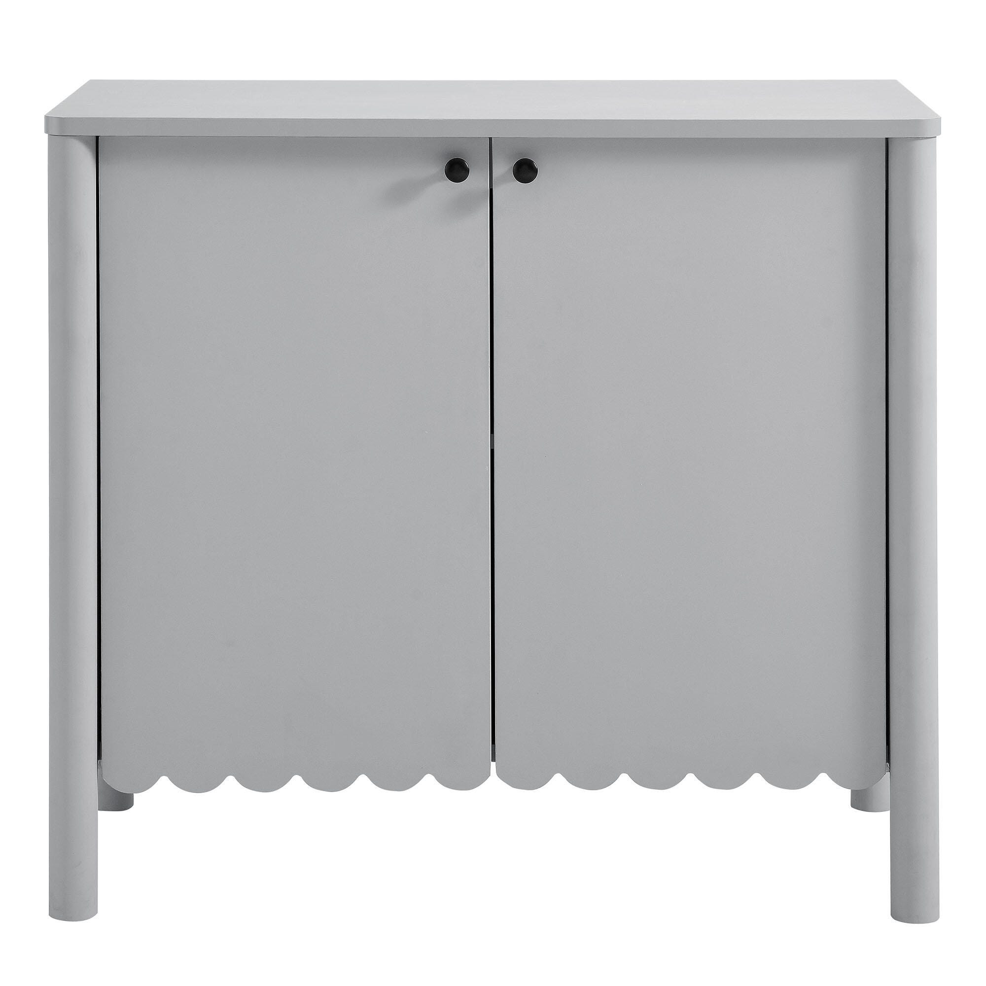 Modway Emmeline 35" Accent Cabinet, Light Gray, large