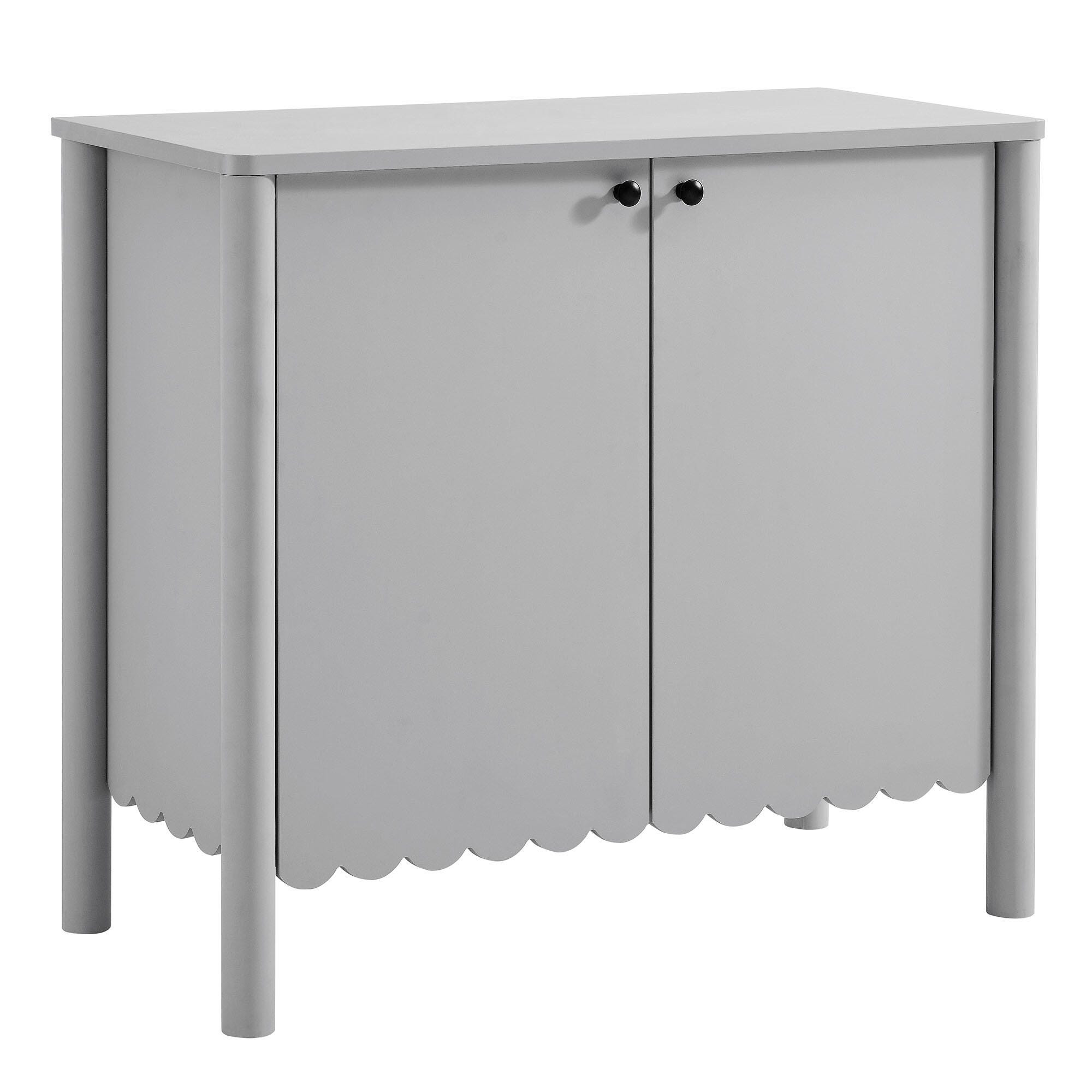 Modway Emmeline 35" Accent Cabinet, Light Gray, large