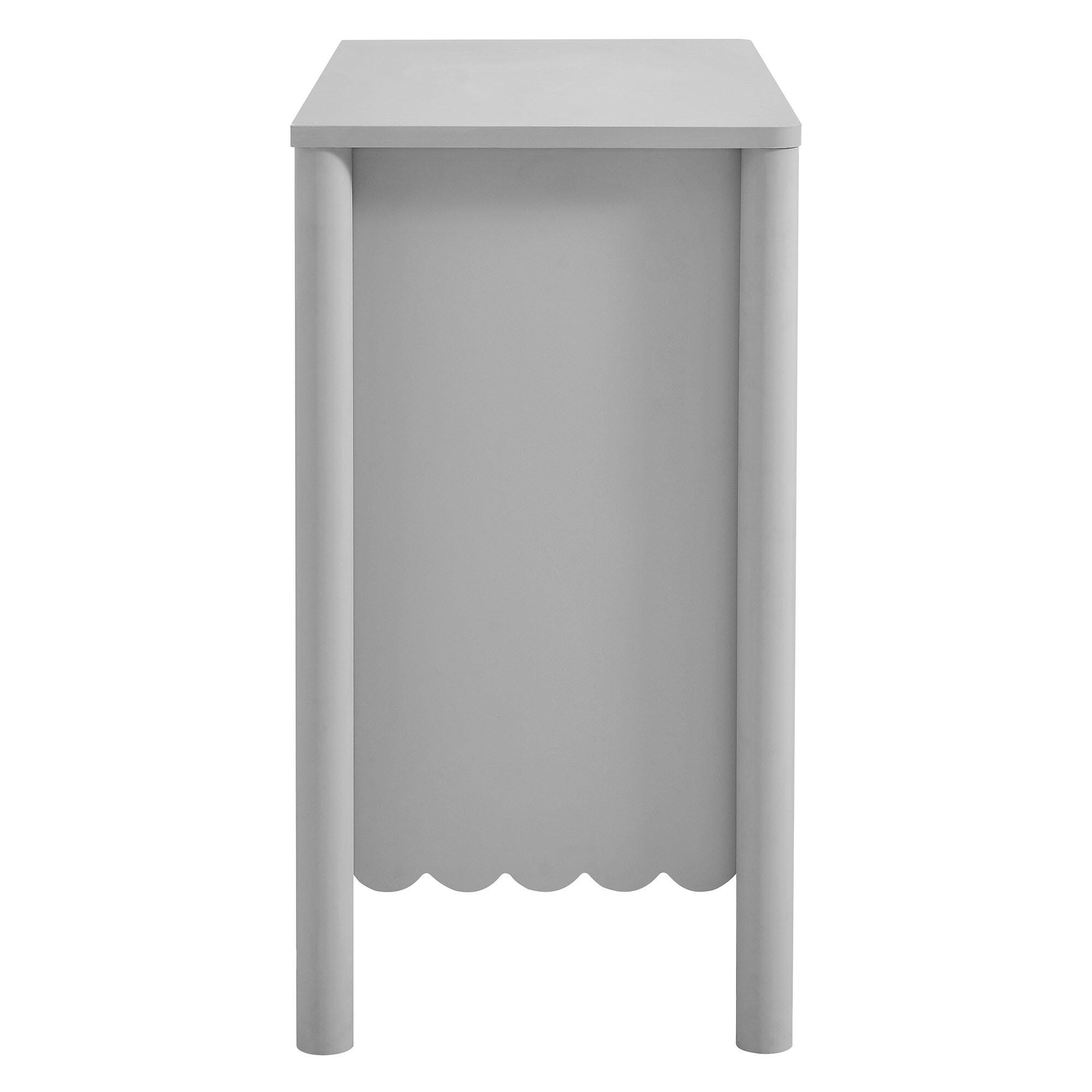 Modway Emmeline 35" Accent Cabinet, Light Gray, large