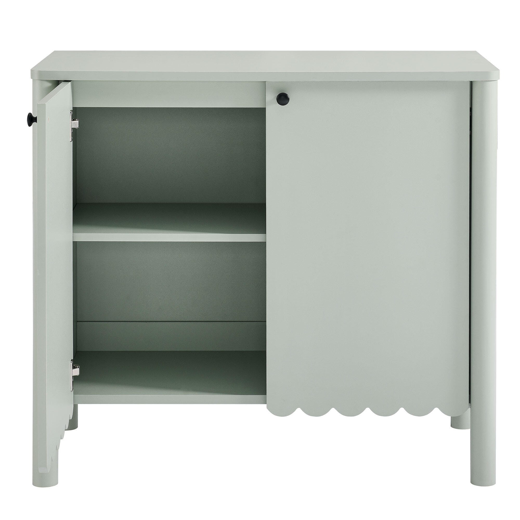 Modway Emmeline 35" Accent Cabinet, Sage, large