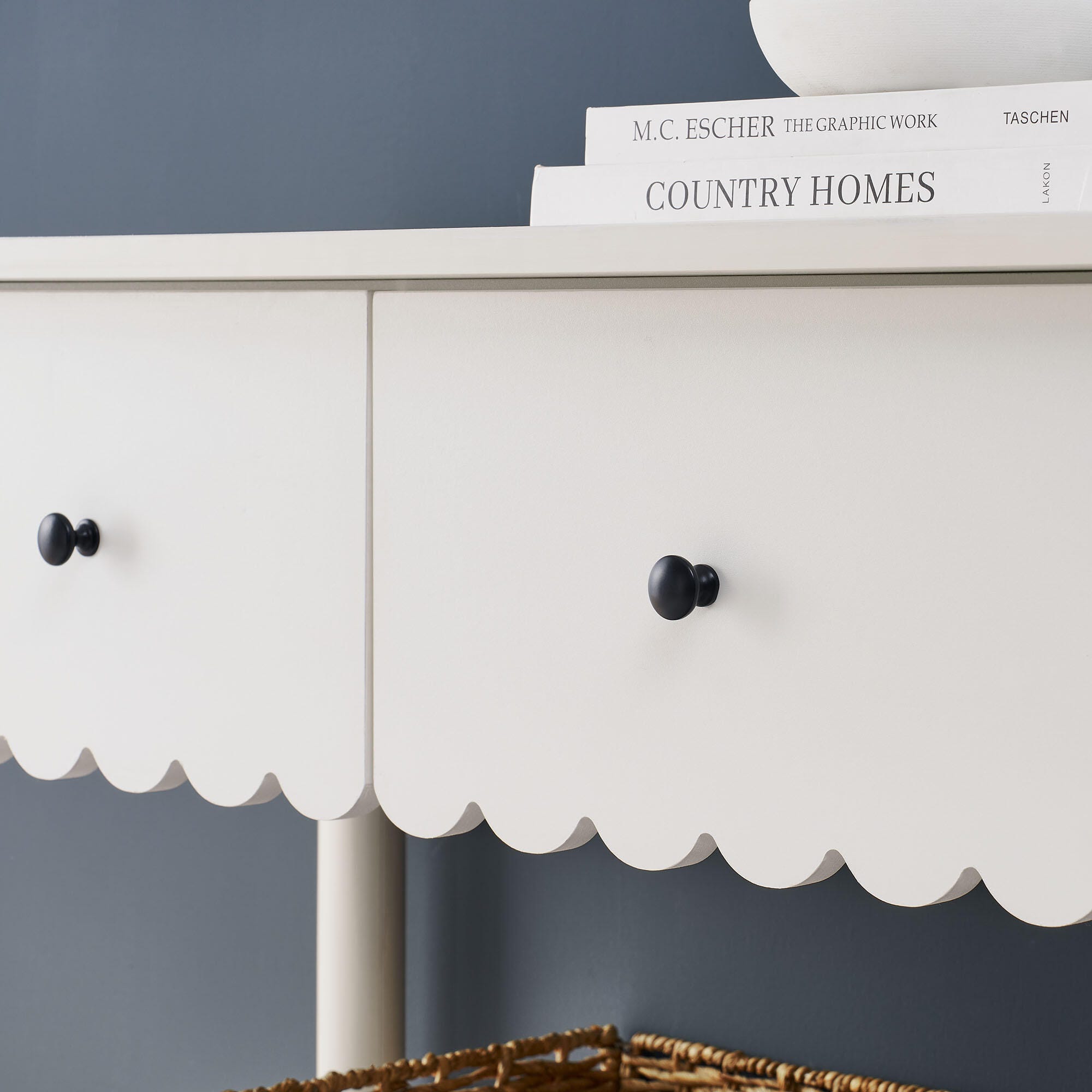 Modway Emmeline Console Table, White, large