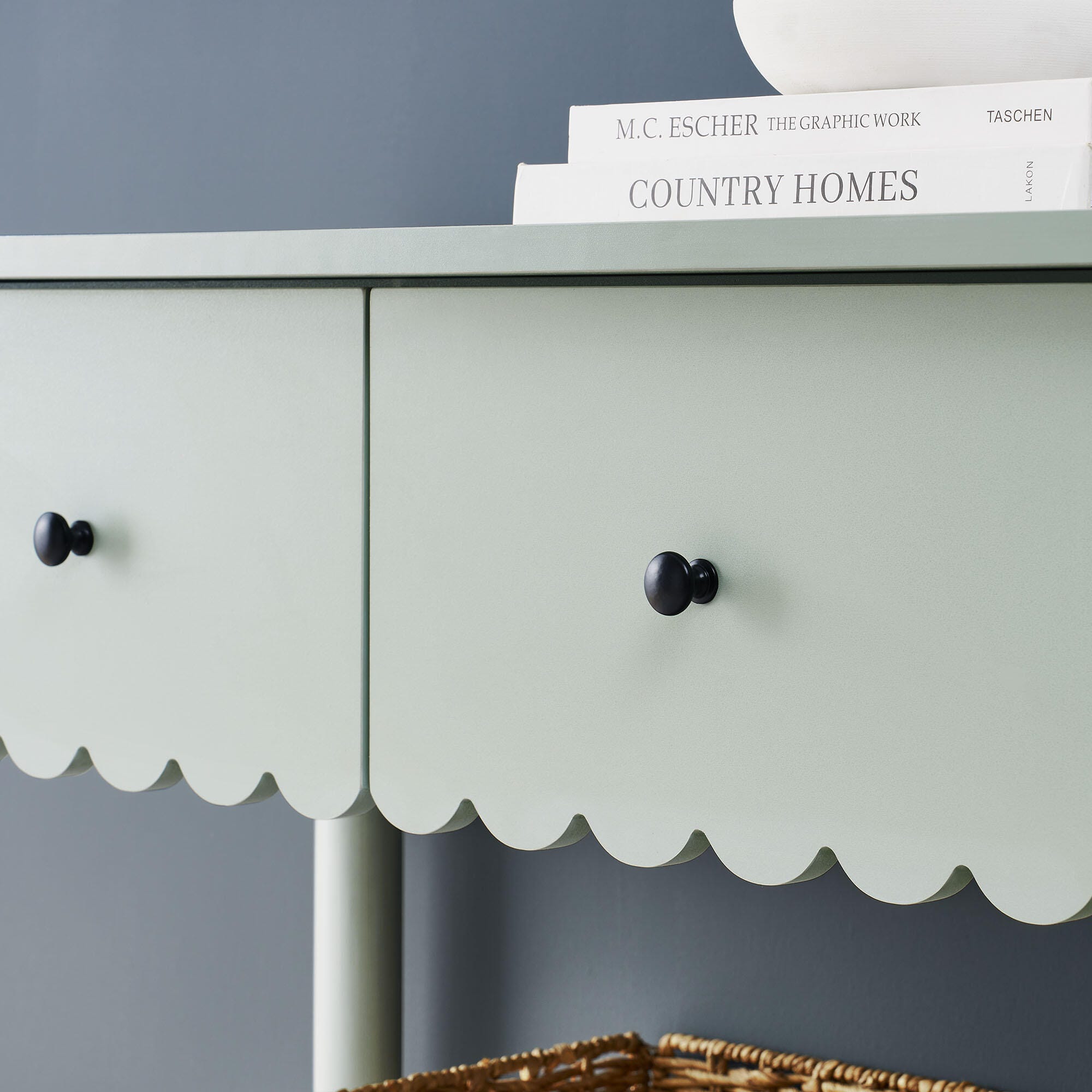Modway Emmeline Console Table, Sage, large