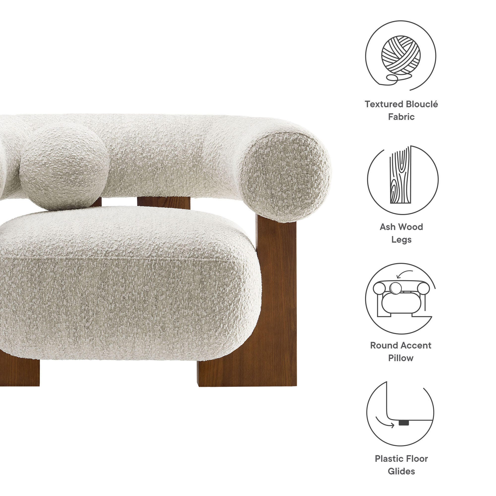 Modway Jace Accent Chair, , large
