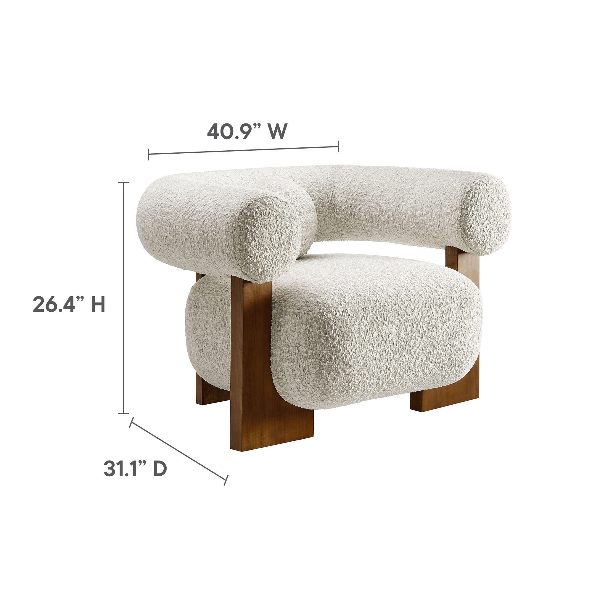 Modway Jace Accent Chair, , large