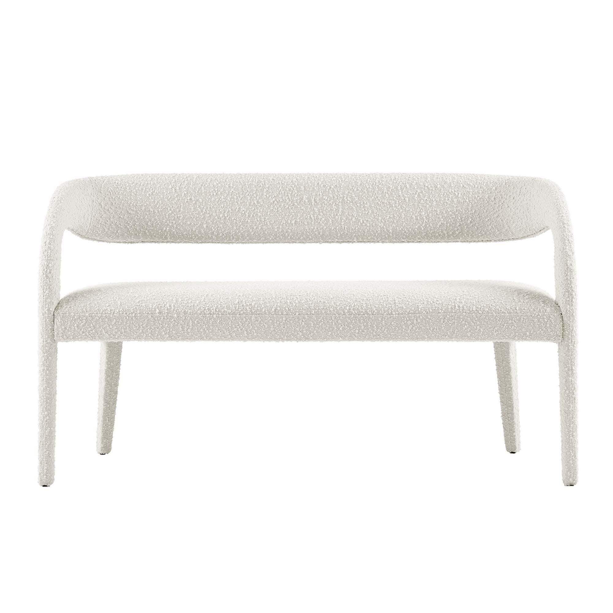 Modway Pinnacle Bench, Ivory, large