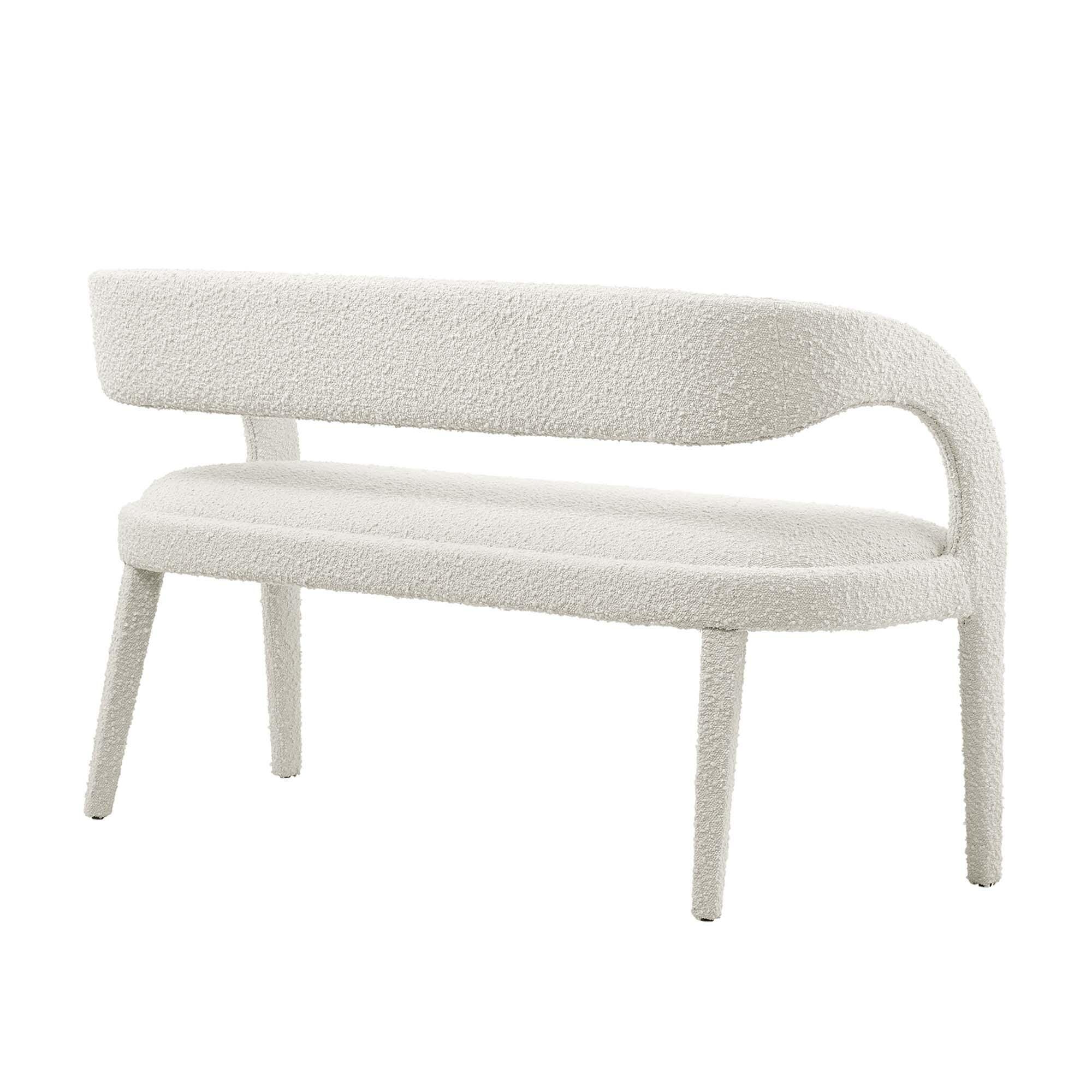 Modway Pinnacle Bench, Ivory, large
