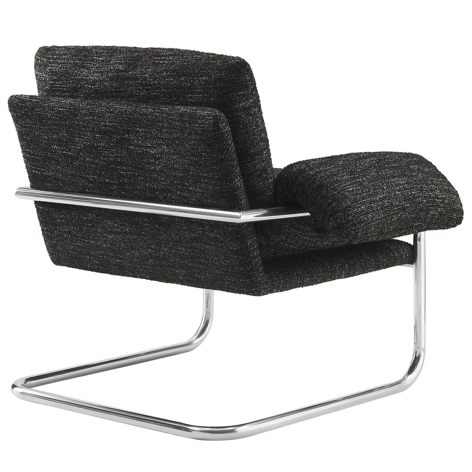 Modway Ansel Accent Chair, Charcoal, large