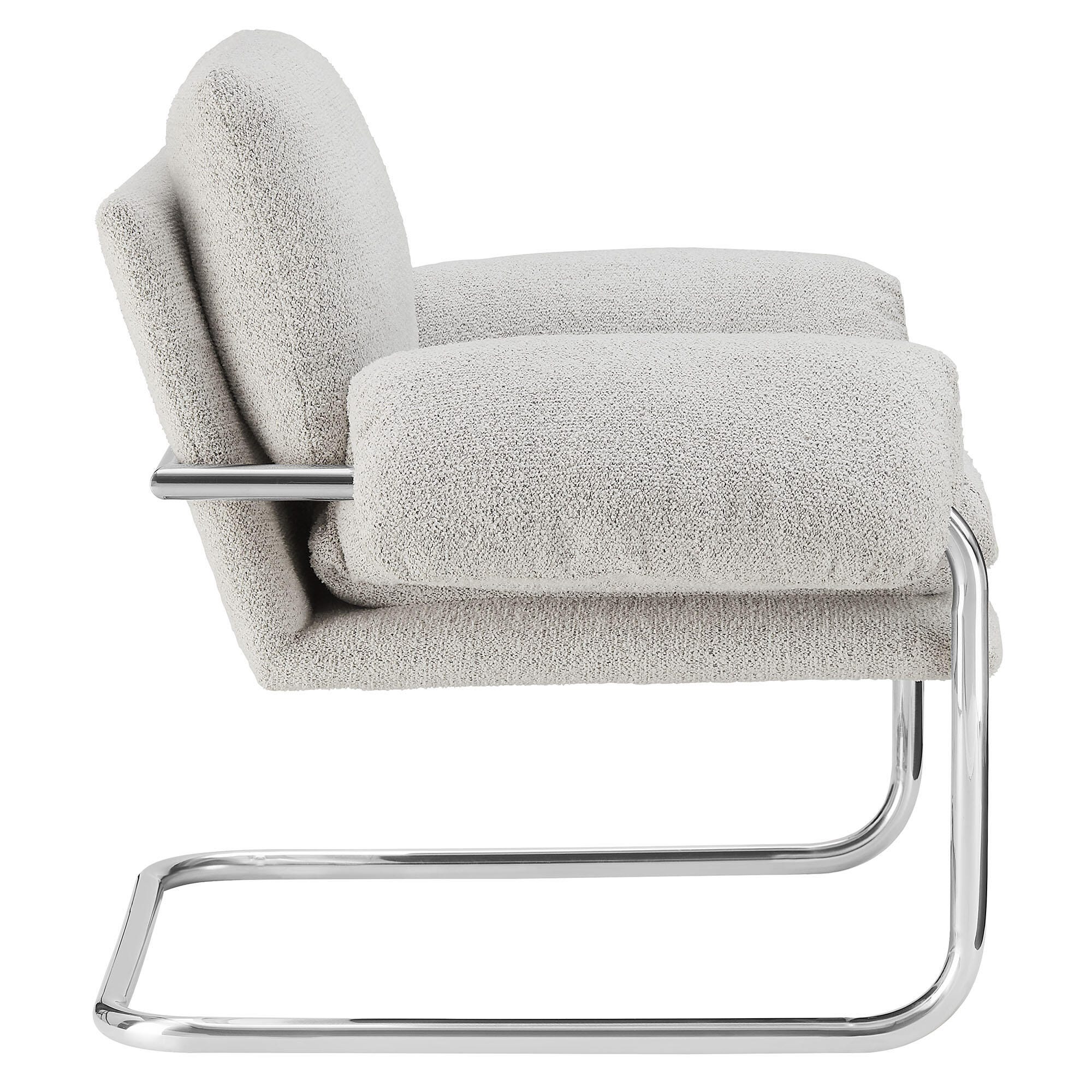 Modway Ansel Accent Chair, Newsprint, large