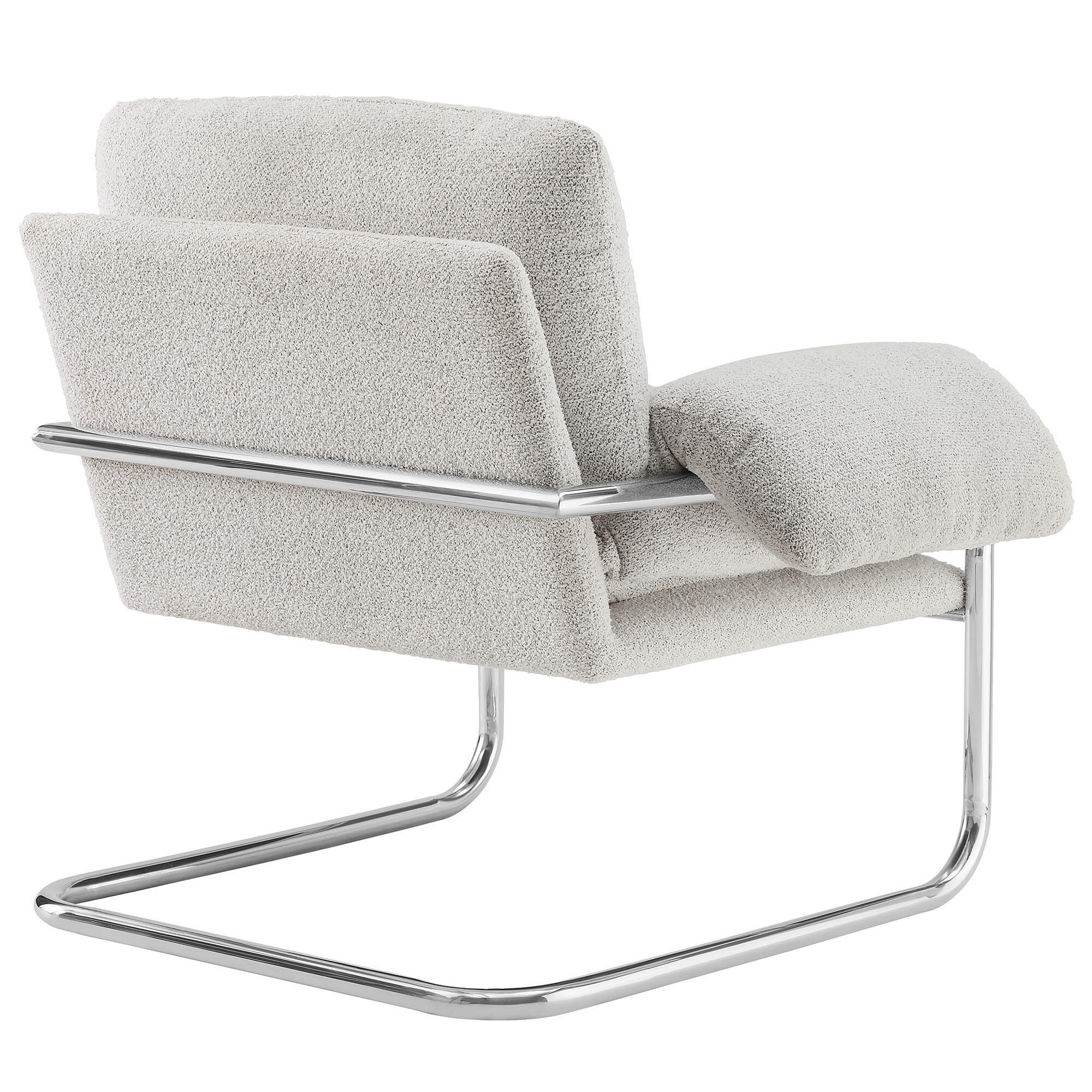 Modway Ansel Accent Chair, Newsprint, large