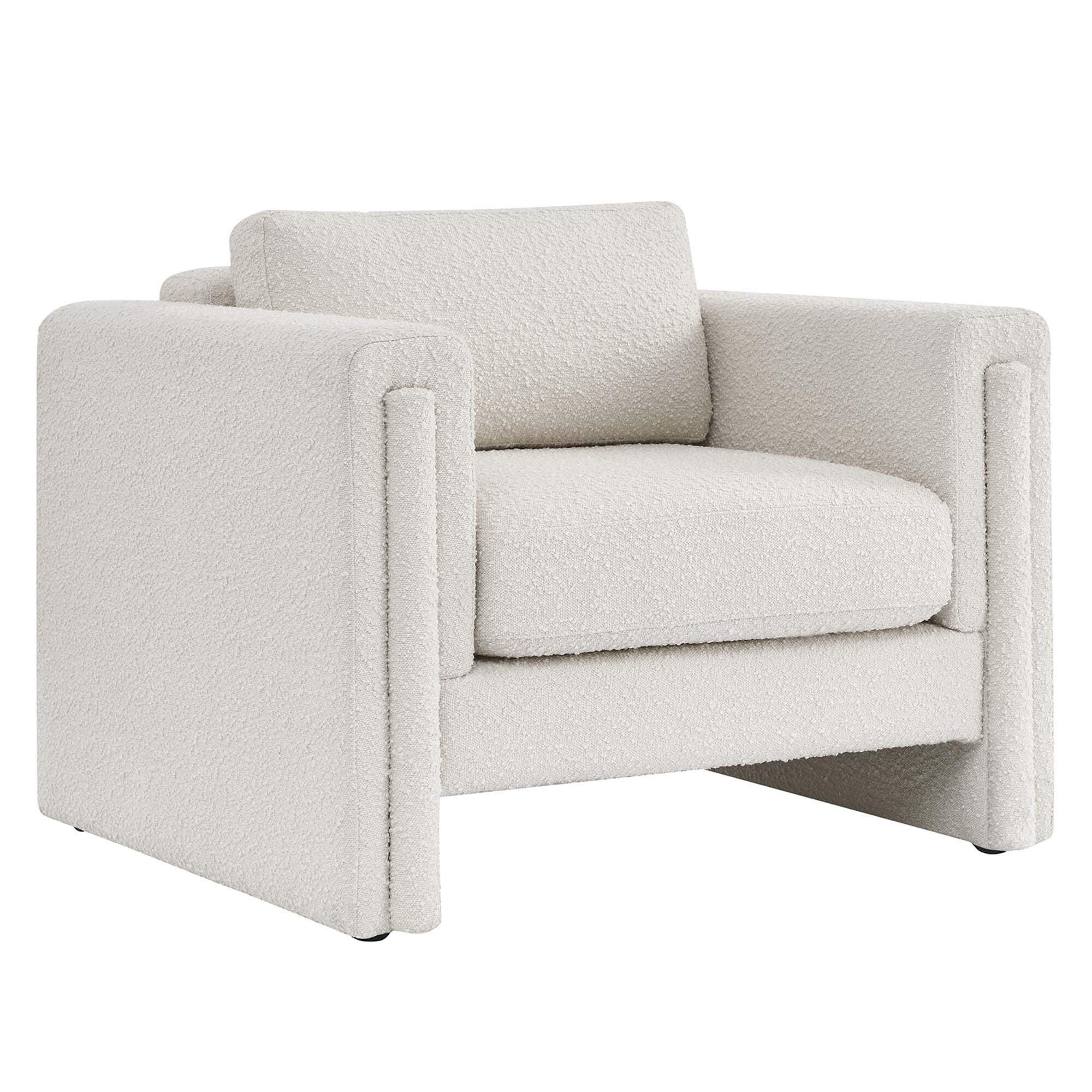 Modway Visible Accent Chair, Ivory, large