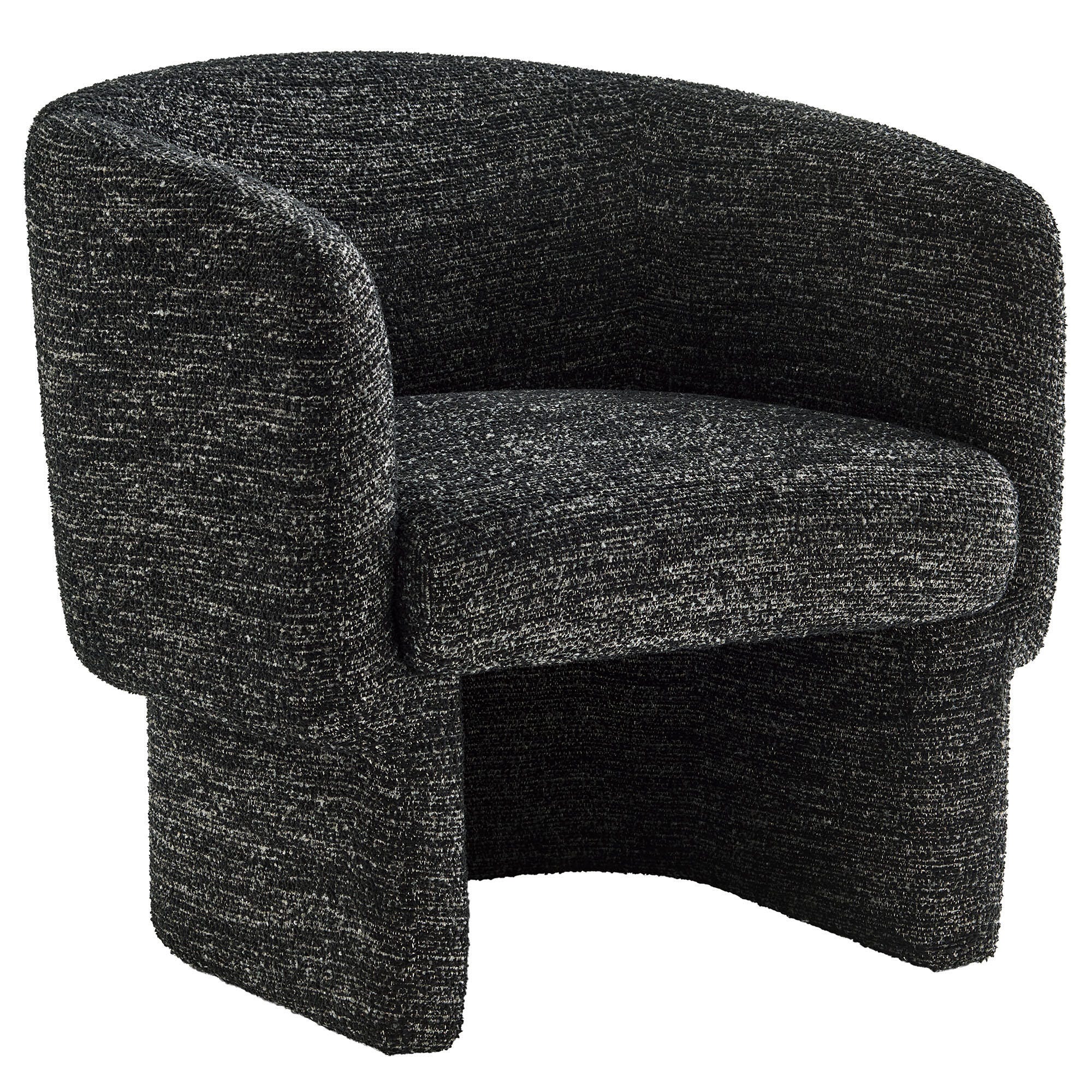 Modway Muse Accent Chair, Charcoal, large