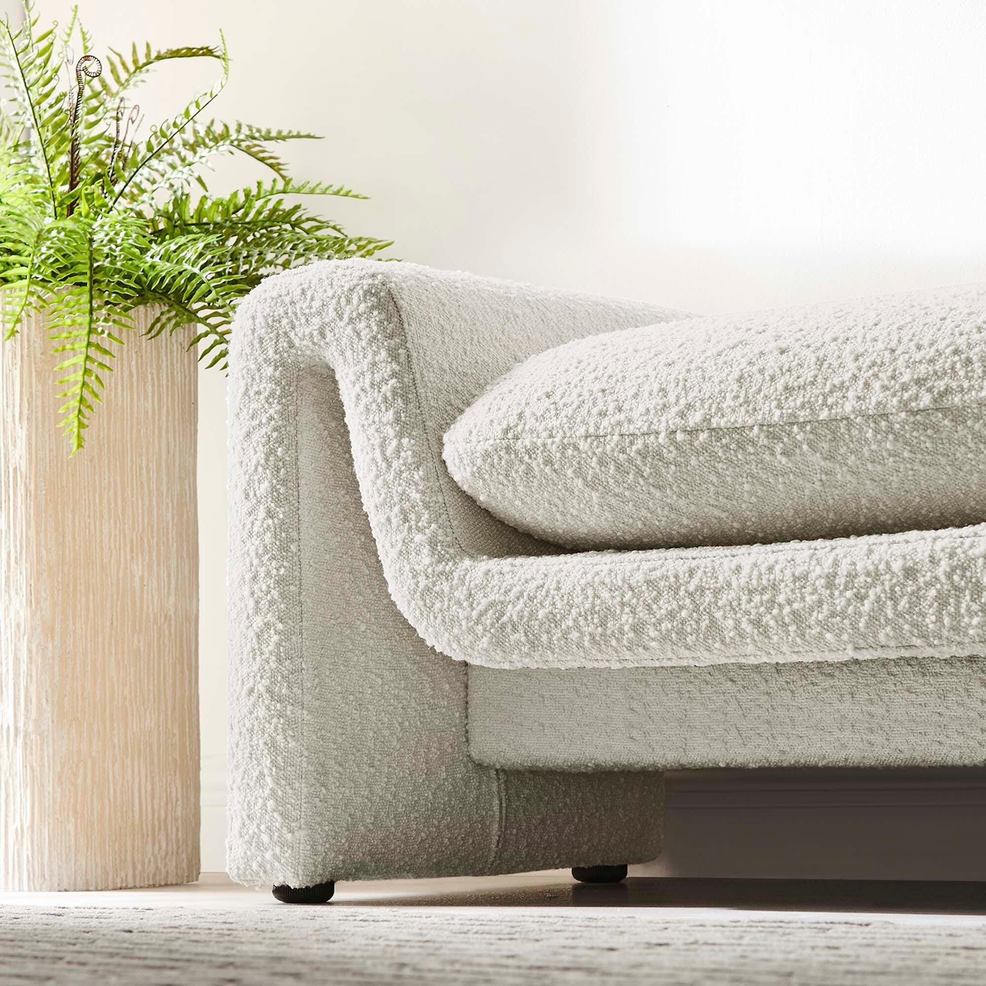 Modway Waverly Bench, White, large